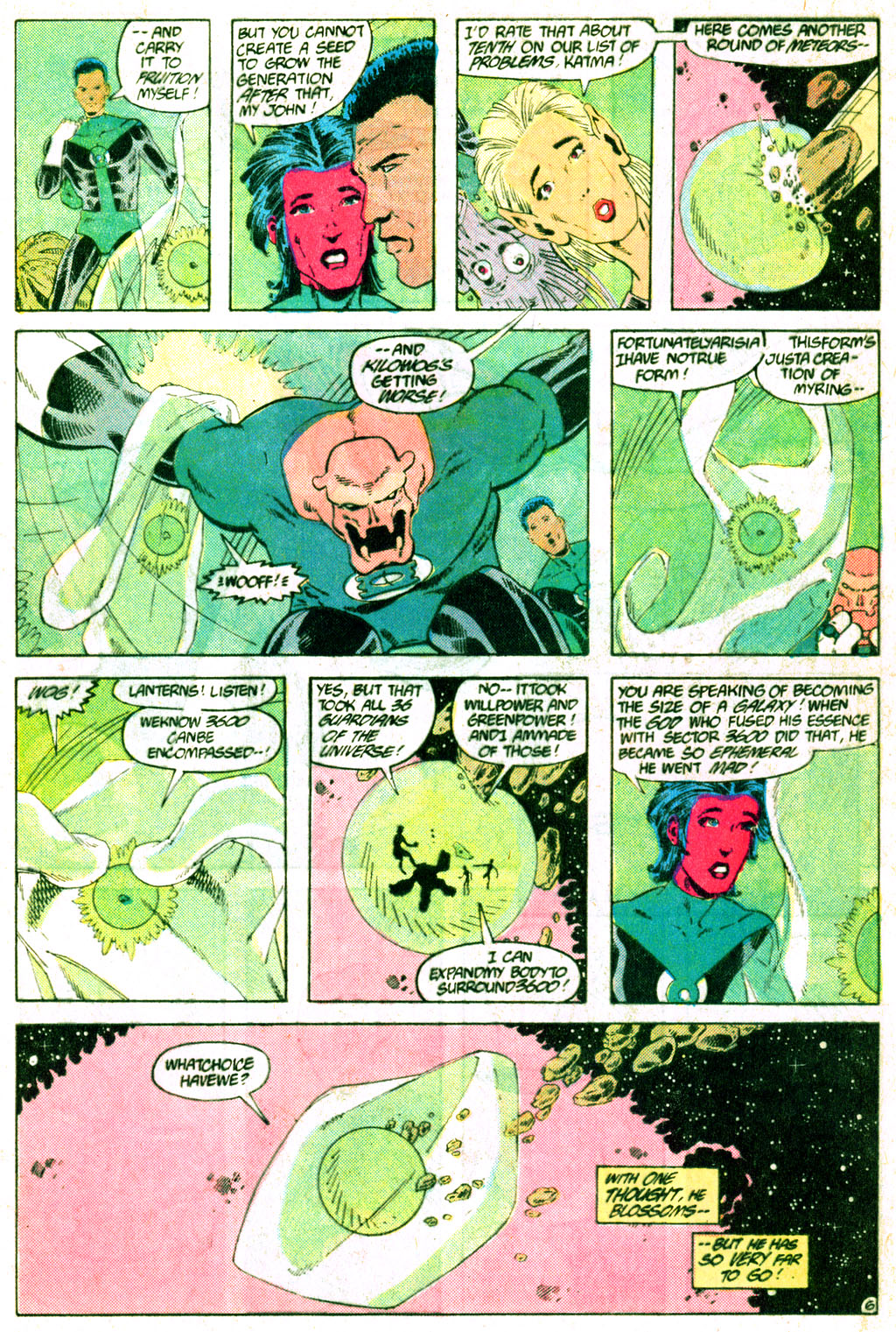 Read online The Green Lantern Corps comic -  Issue #219 - 7