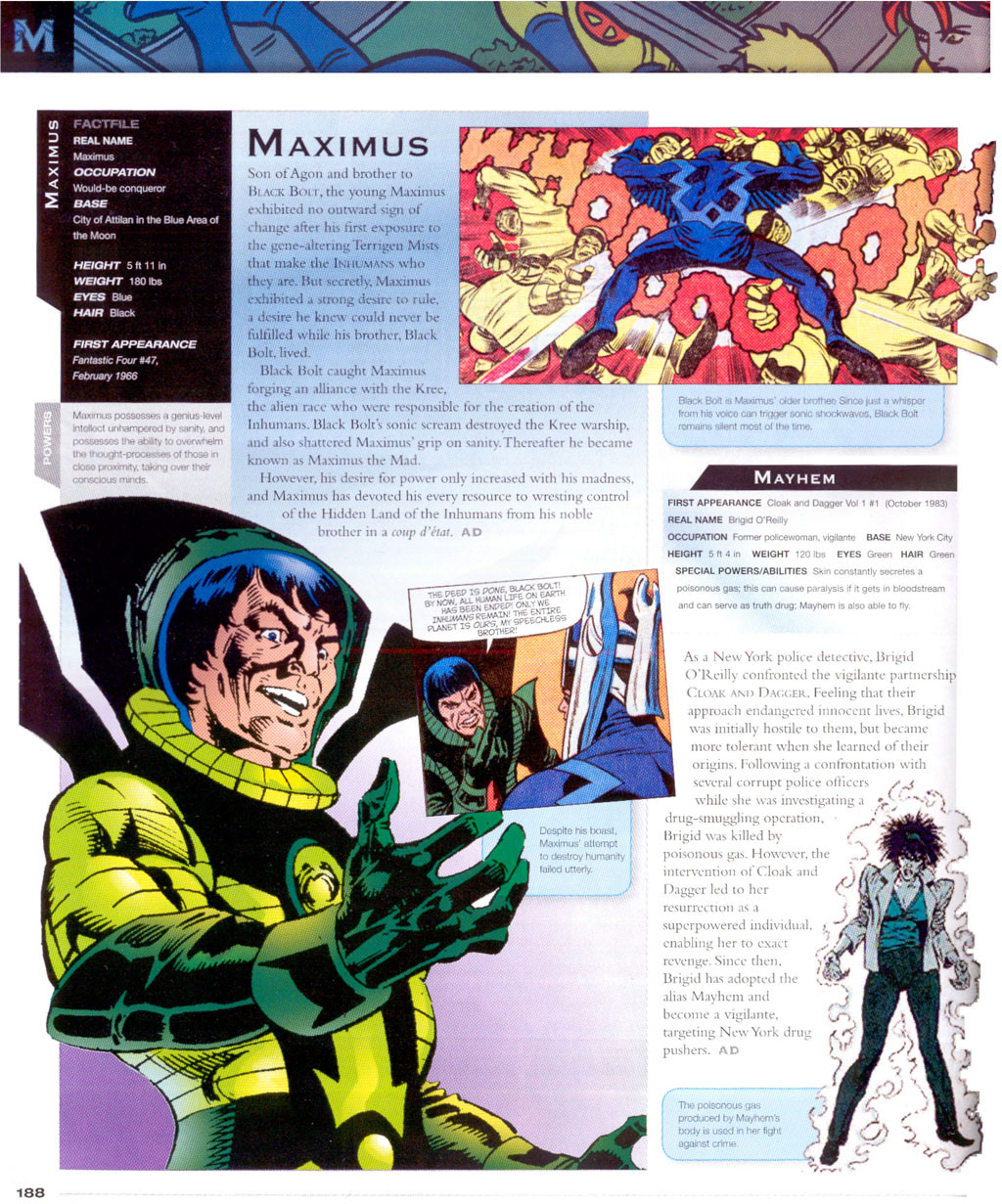 Read online The Marvel Encyclopedia comic -  Issue # TPB - 184