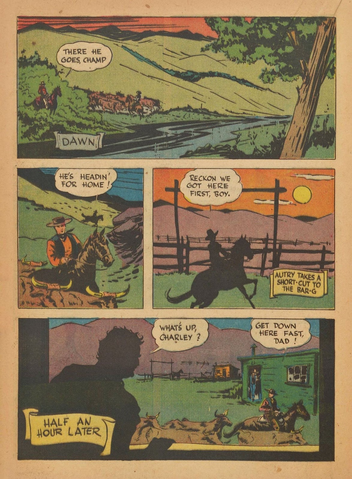Gene Autry Comics issue 7 - Page 36