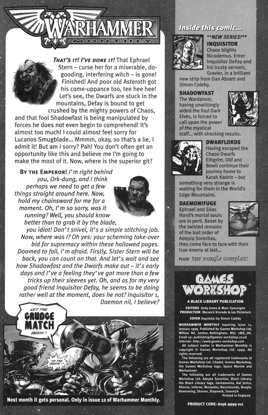 Read online Warhammer Monthly comic -  Issue #11 - 2