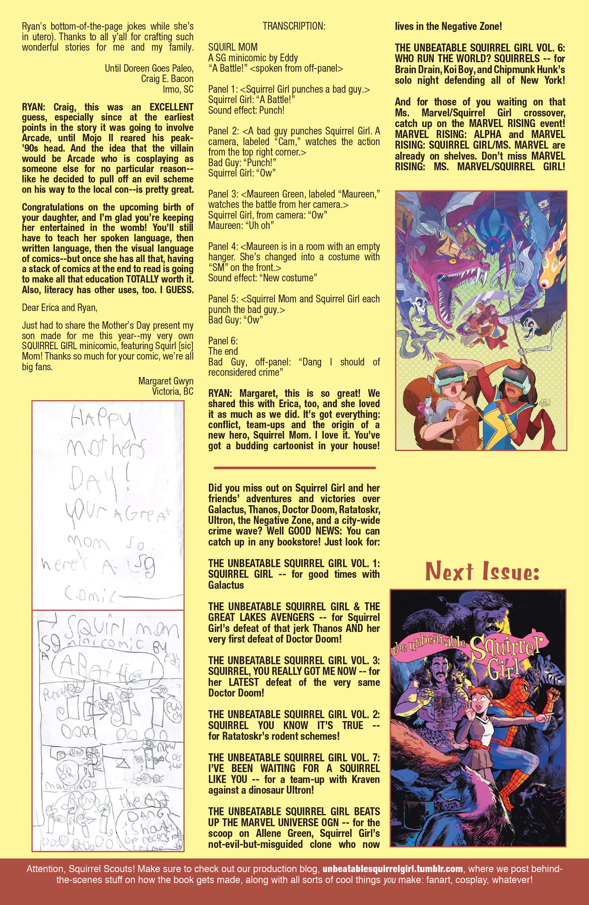 Read online The Unbeatable Squirrel Girl Omnibus comic -  Issue # TPB (Part 12) - 76