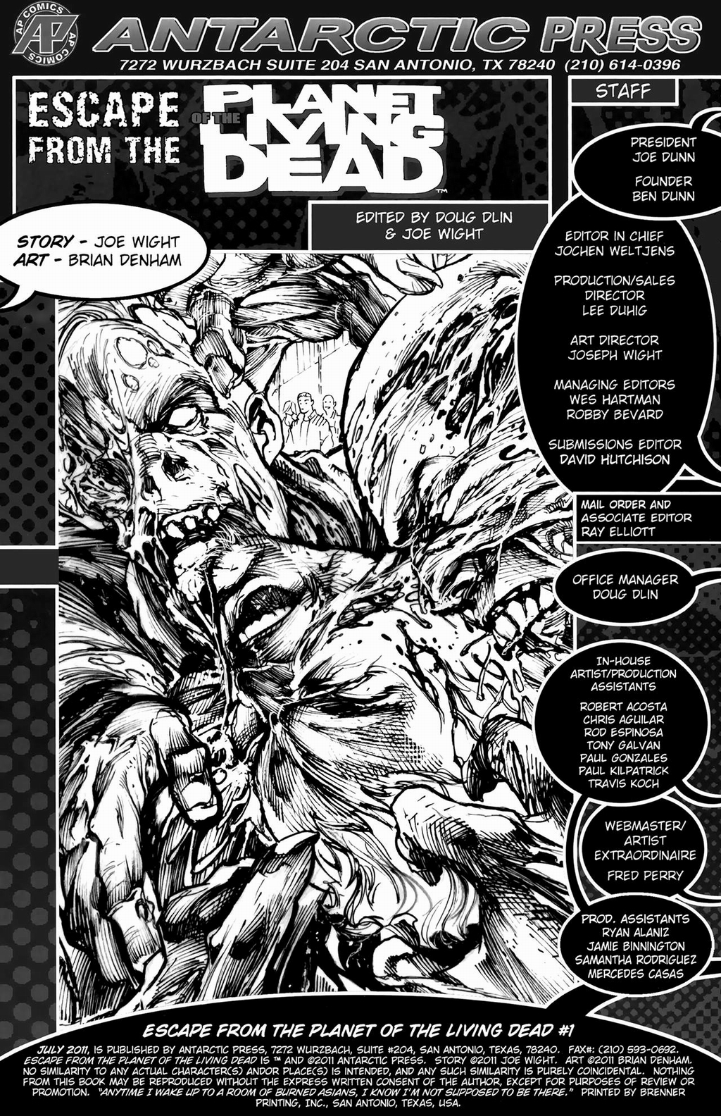 Read online Escape From the Planet of the Living Dead comic -  Issue # Full - 2