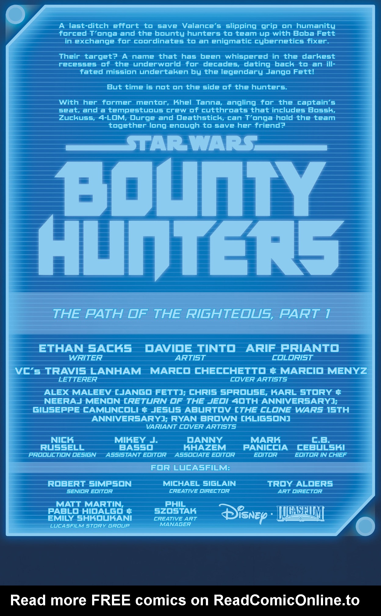 Read online Star Wars: Bounty Hunters comic -  Issue #37 - 2
