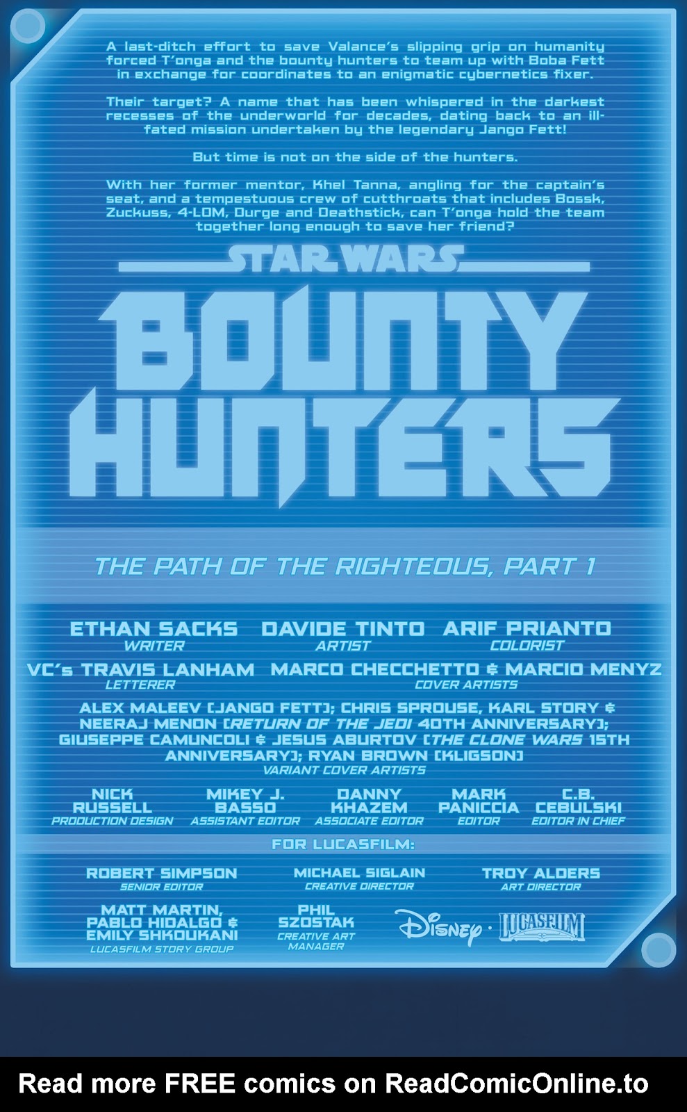 Star Wars: Bounty Hunters issue 37 - Page 2