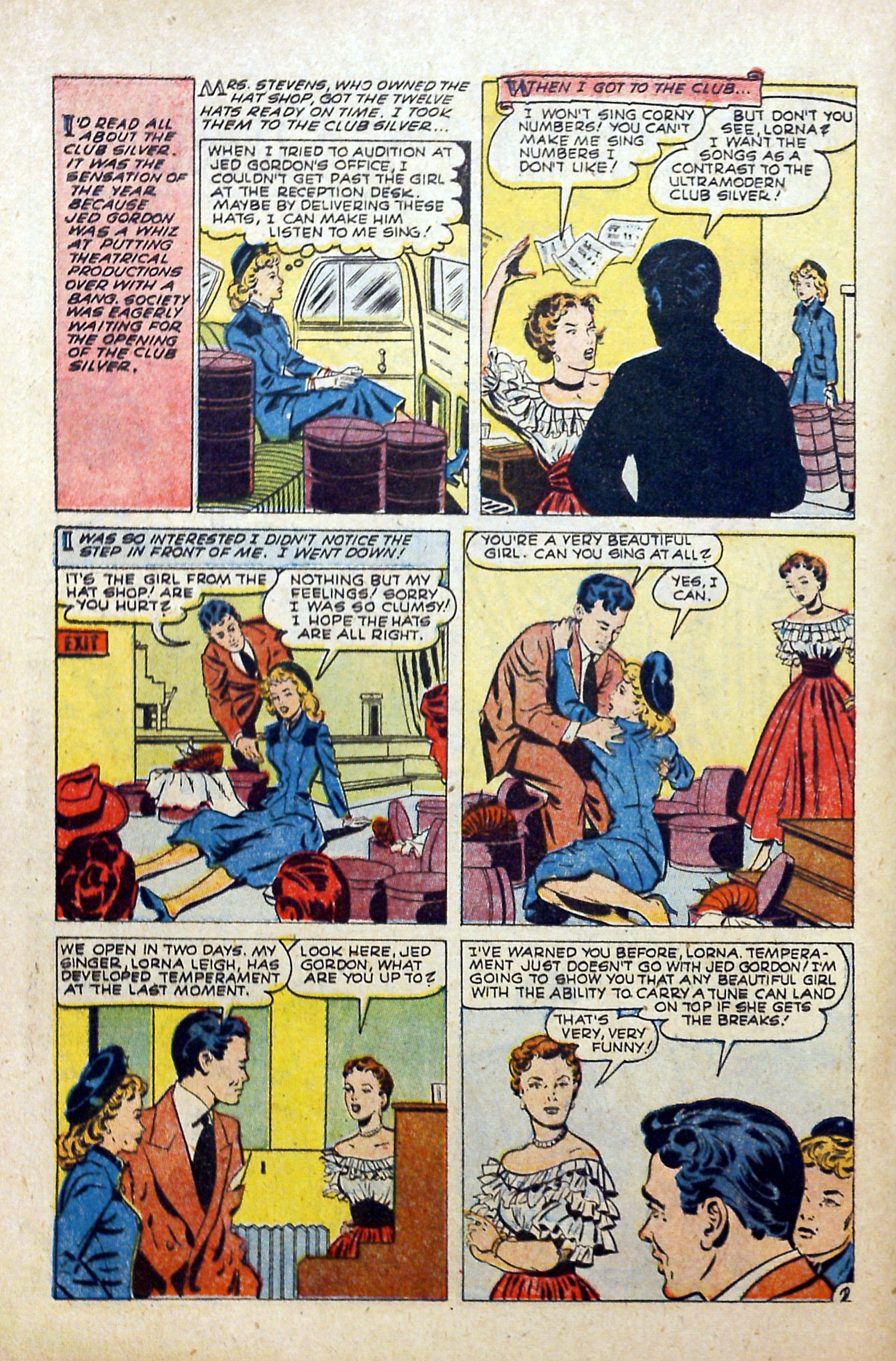Read online Glamorous Romances comic -  Issue #83 - 4