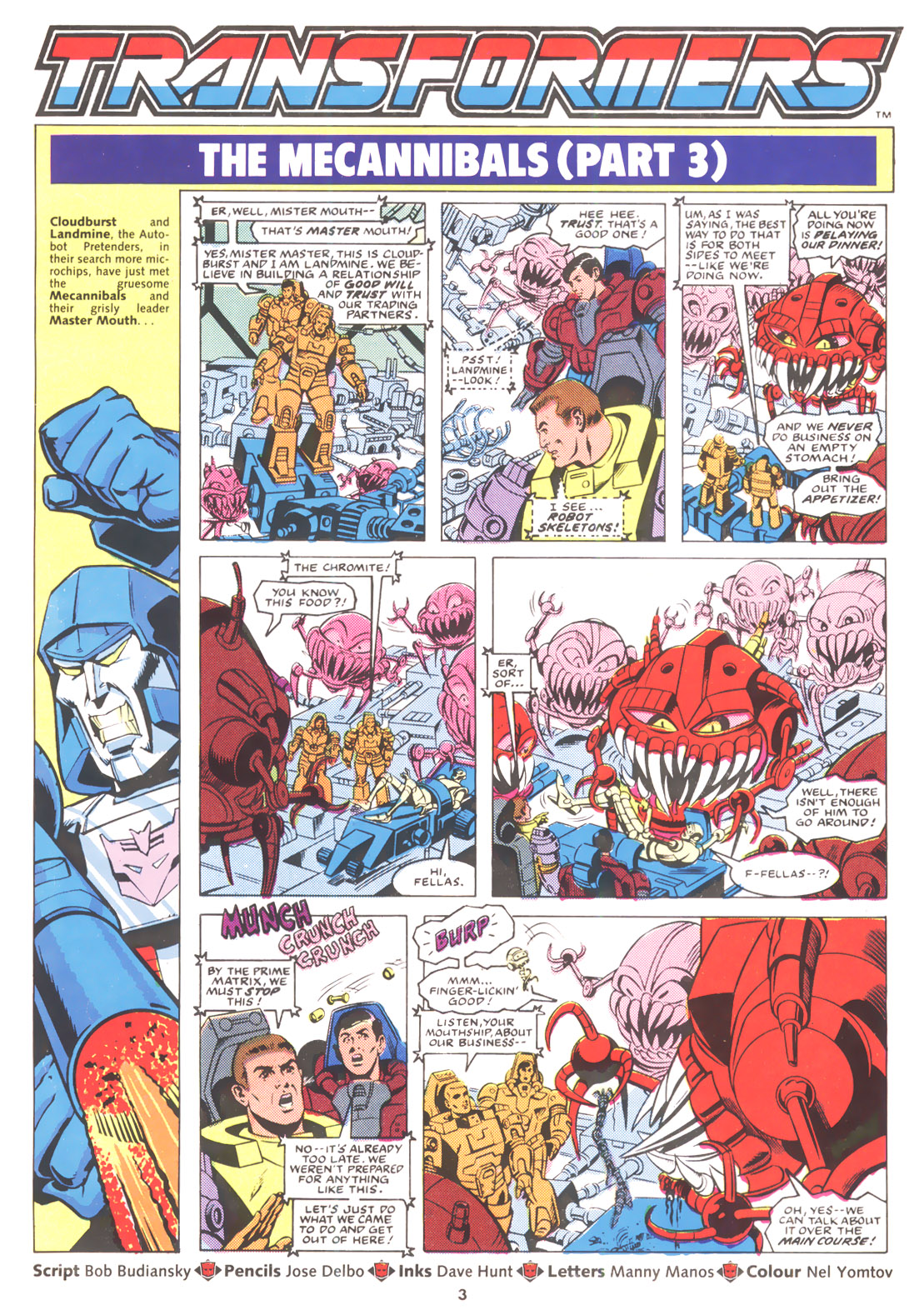 Read online The Transformers (UK) comic -  Issue #215 - 3
