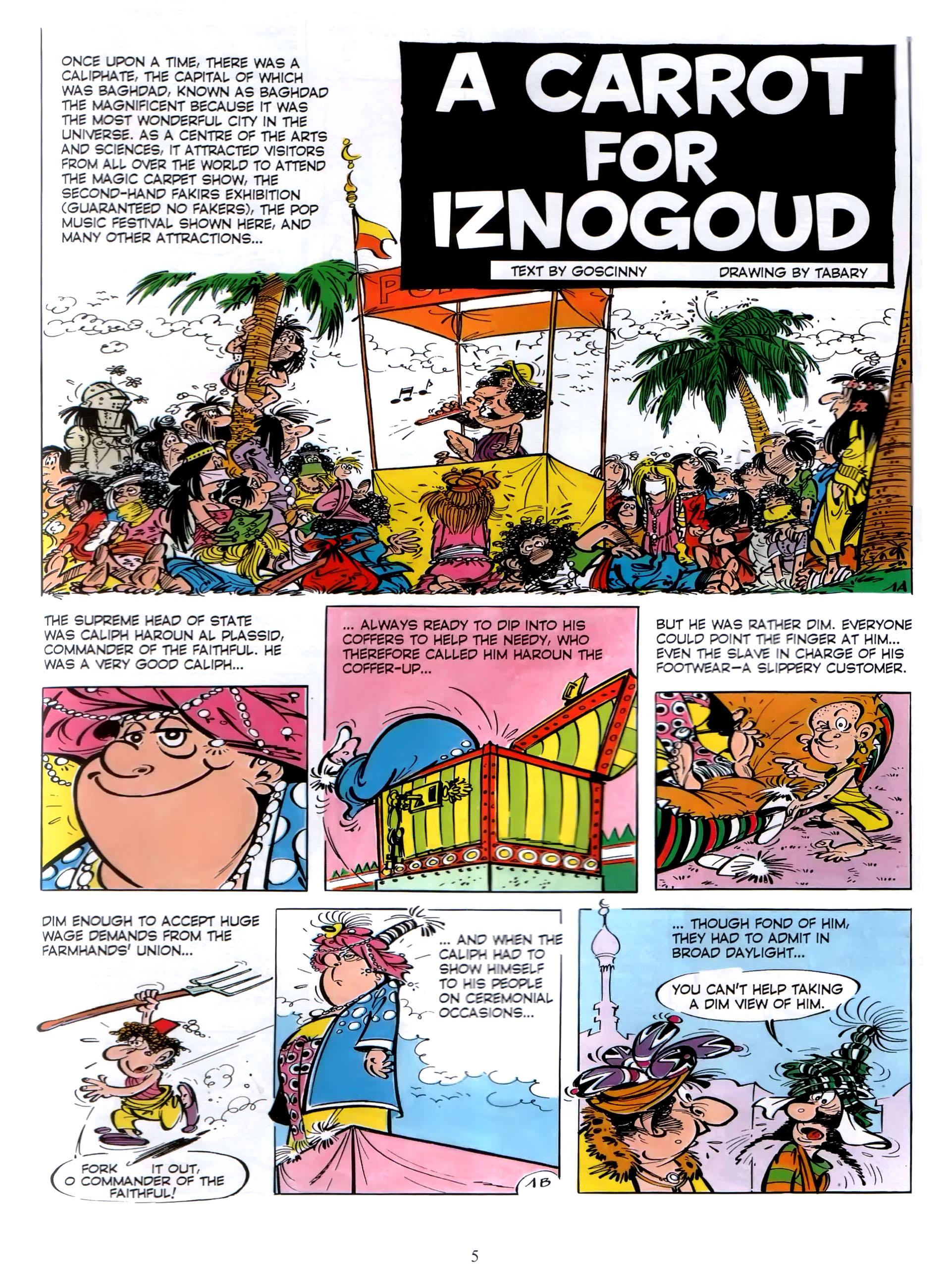 Read online Iznogoud comic -  Issue #5 - 3