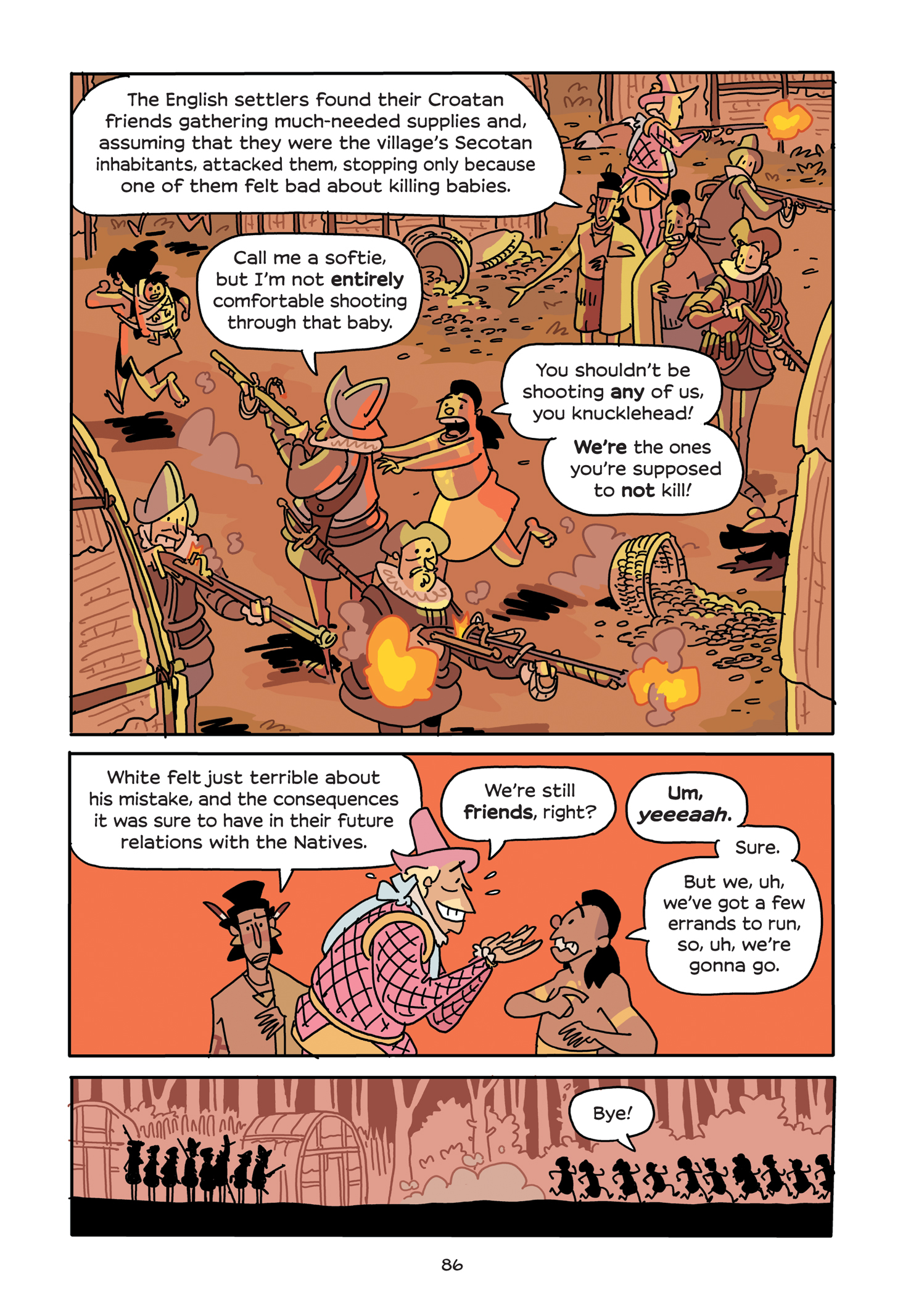 Read online History Comics comic -  Issue # The Roanoke Colony - Americas First Mystery - 91