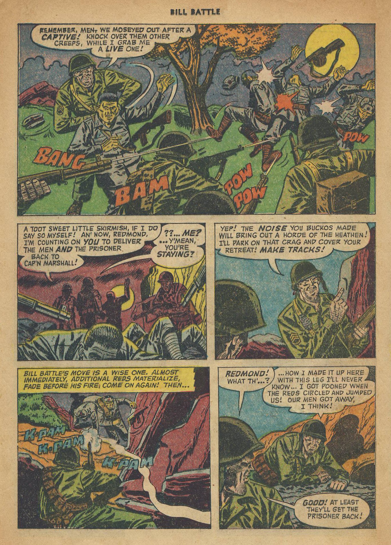 Read online Bill Battle: The One Man Army comic -  Issue #1 - 12