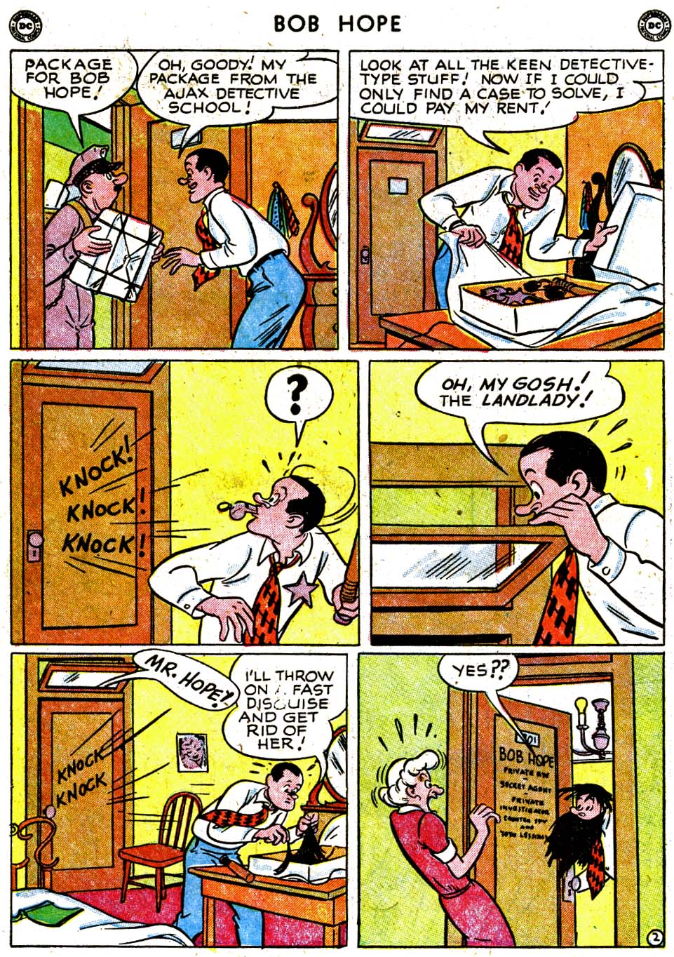 Read online The Adventures of Bob Hope comic -  Issue #4 - 14