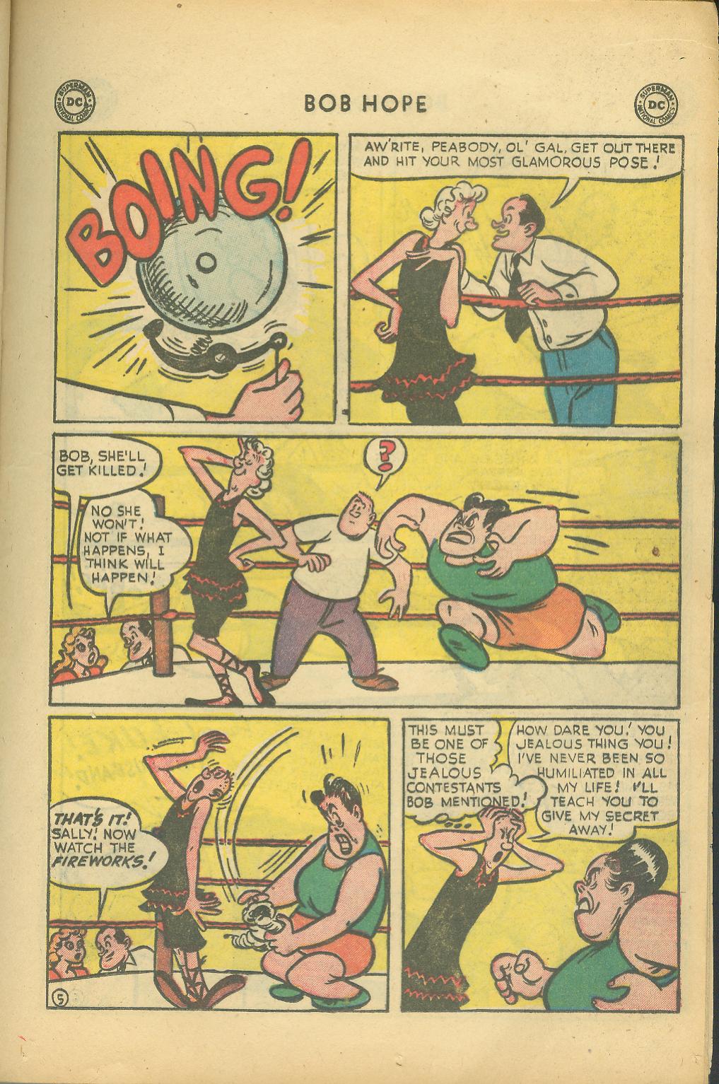 Read online The Adventures of Bob Hope comic -  Issue #21 - 29