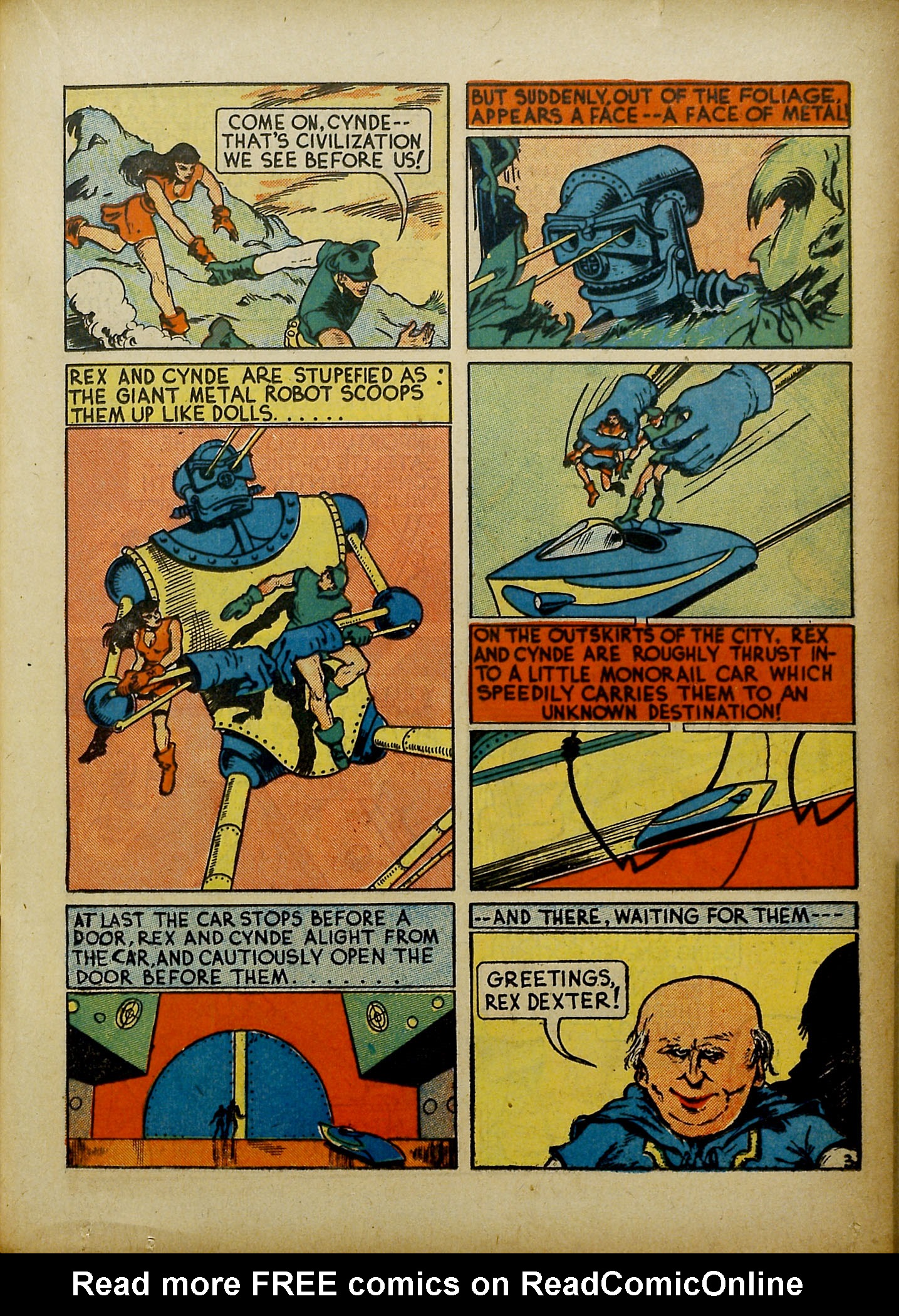 Read online Rex Dexter of Mars comic -  Issue # Full - 25