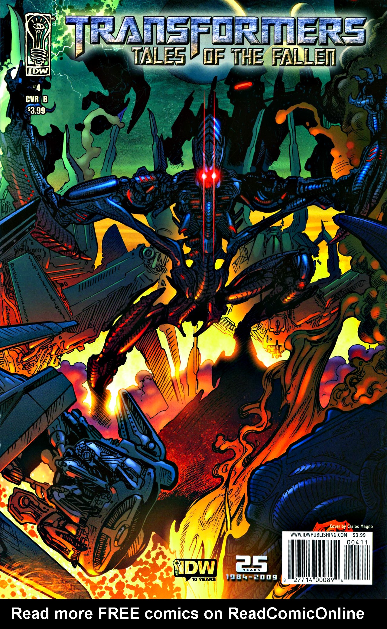 Read online Transformers: Tales of The Fallen comic -  Issue #4 - 1