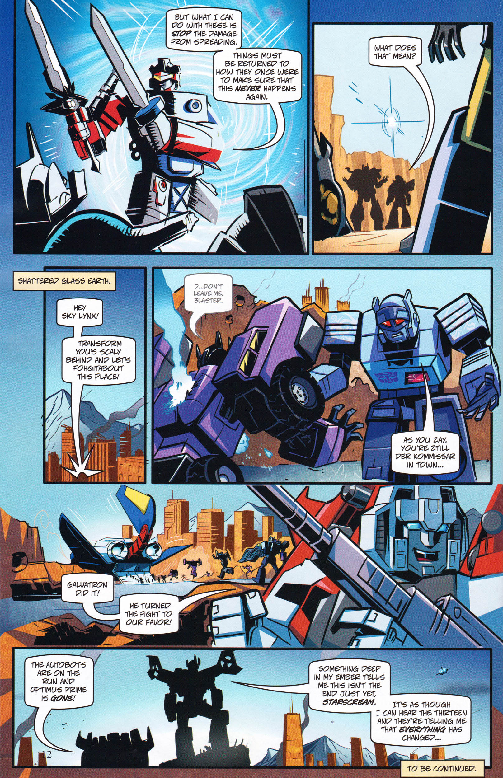Read online Transformers: Collectors' Club comic -  Issue #64 - 12