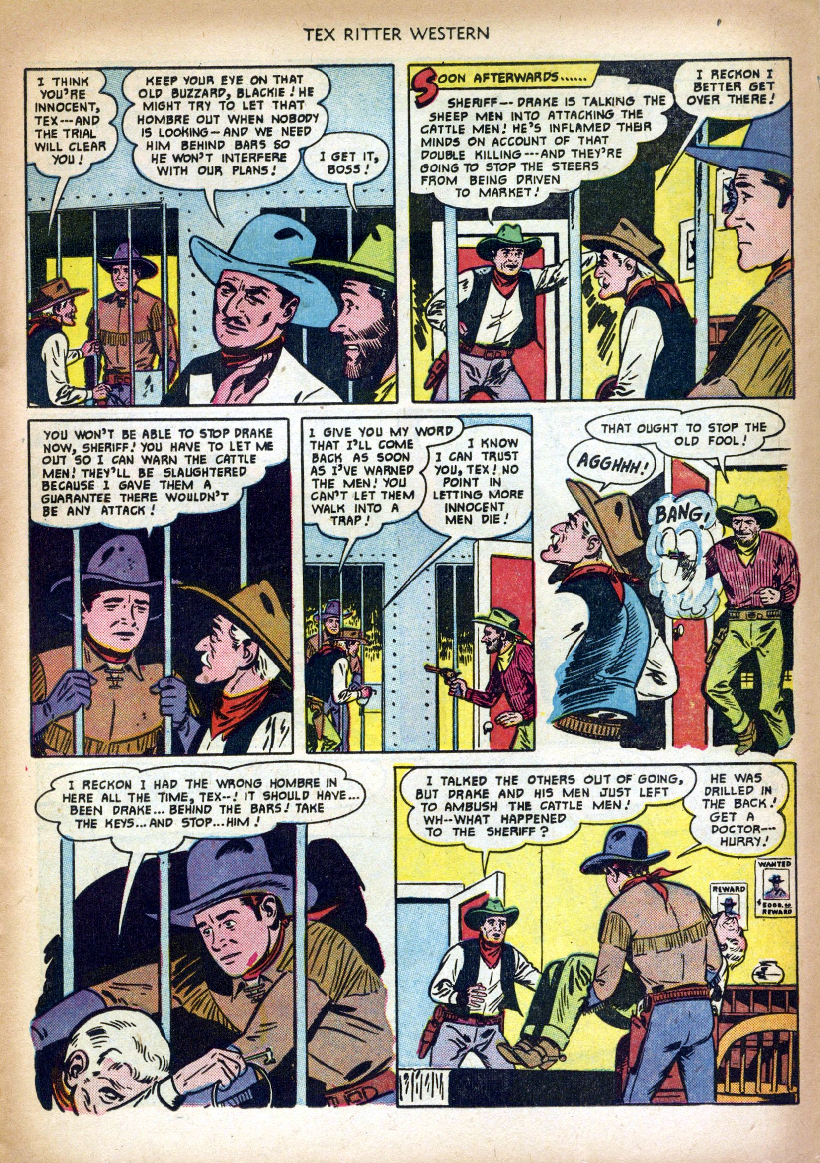 Read online Tex Ritter Western comic -  Issue #5 - 11