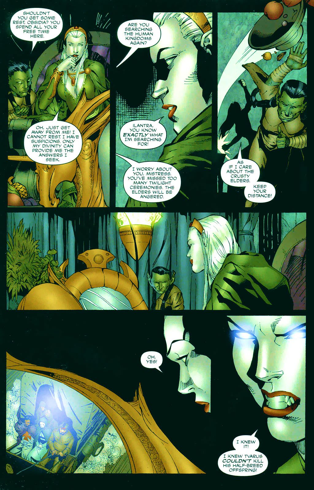 Read online Brian Pulido's Medieval Lady Death:  War of the Winds comic -  Issue #1 - 13