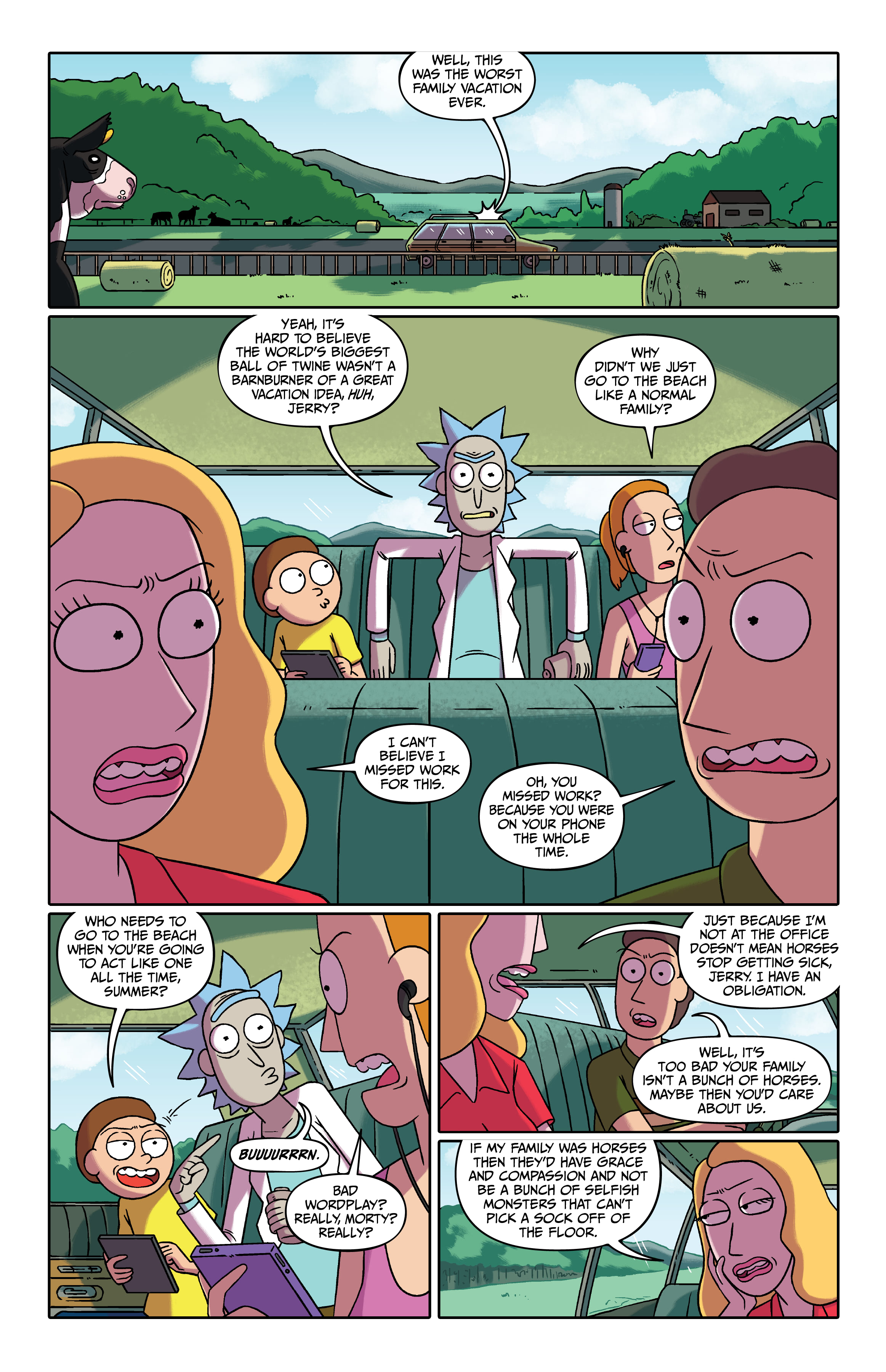 Read online Rick and Morty Deluxe Edition comic -  Issue # TPB 5 (Part 1) - 9