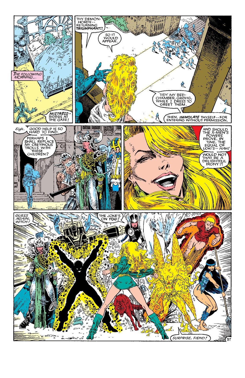 Read online New Mutants Epic Collection comic -  Issue # TPB Asgardian Wars (Part 2) - 33