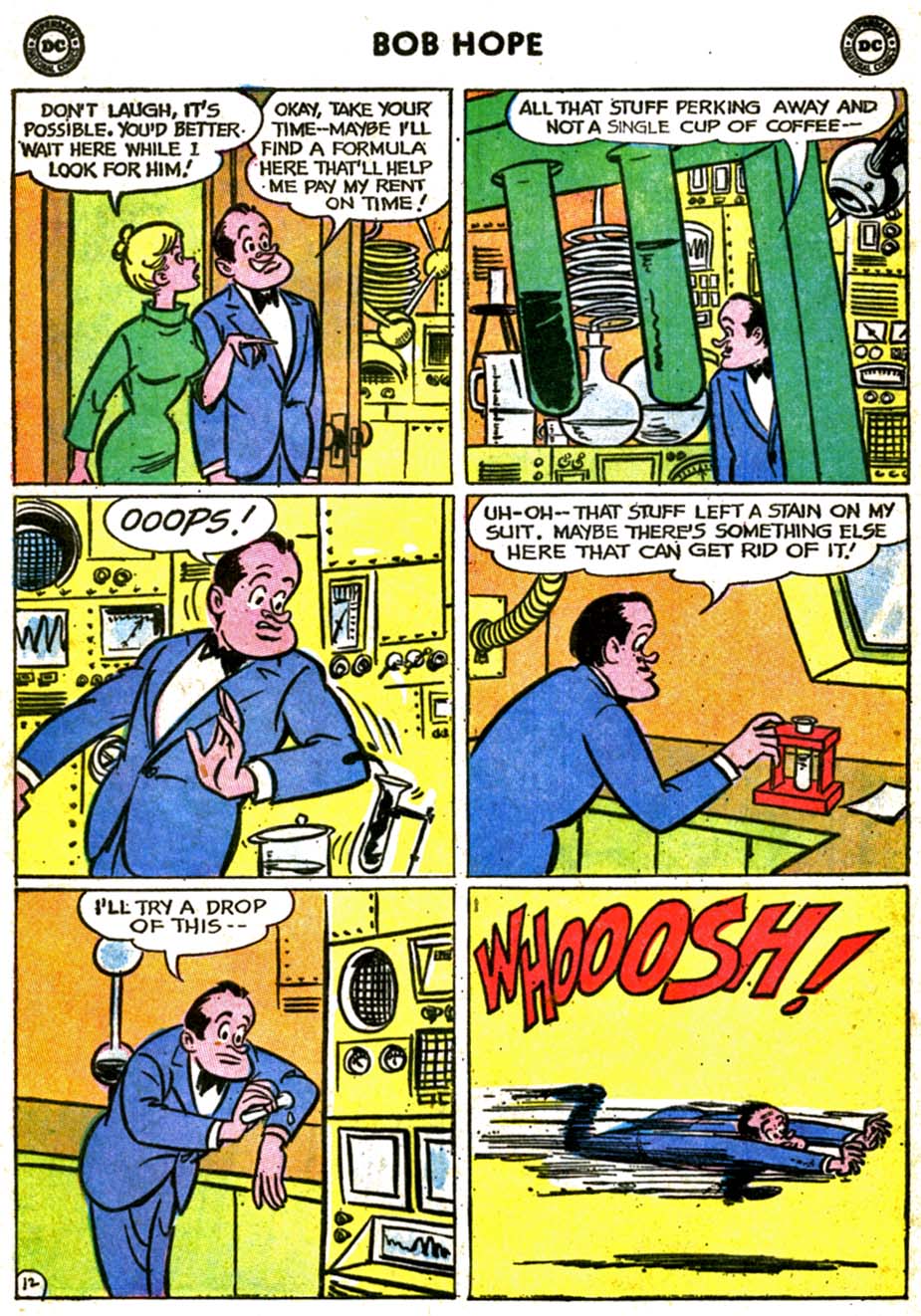 Read online The Adventures of Bob Hope comic -  Issue #83 - 16