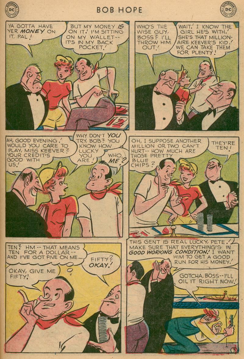 Read online The Adventures of Bob Hope comic -  Issue #18 - 25
