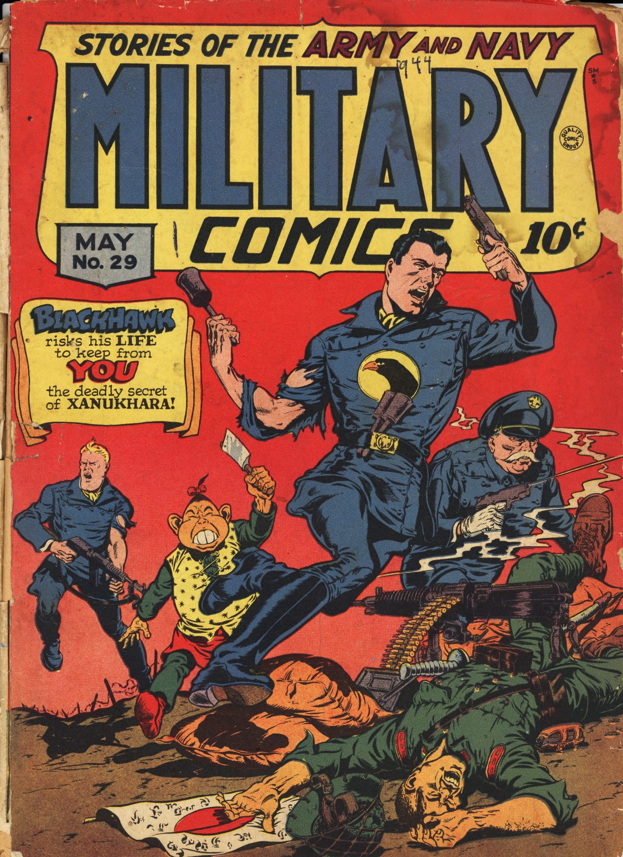 Read online Military Comics comic -  Issue #29 - 1