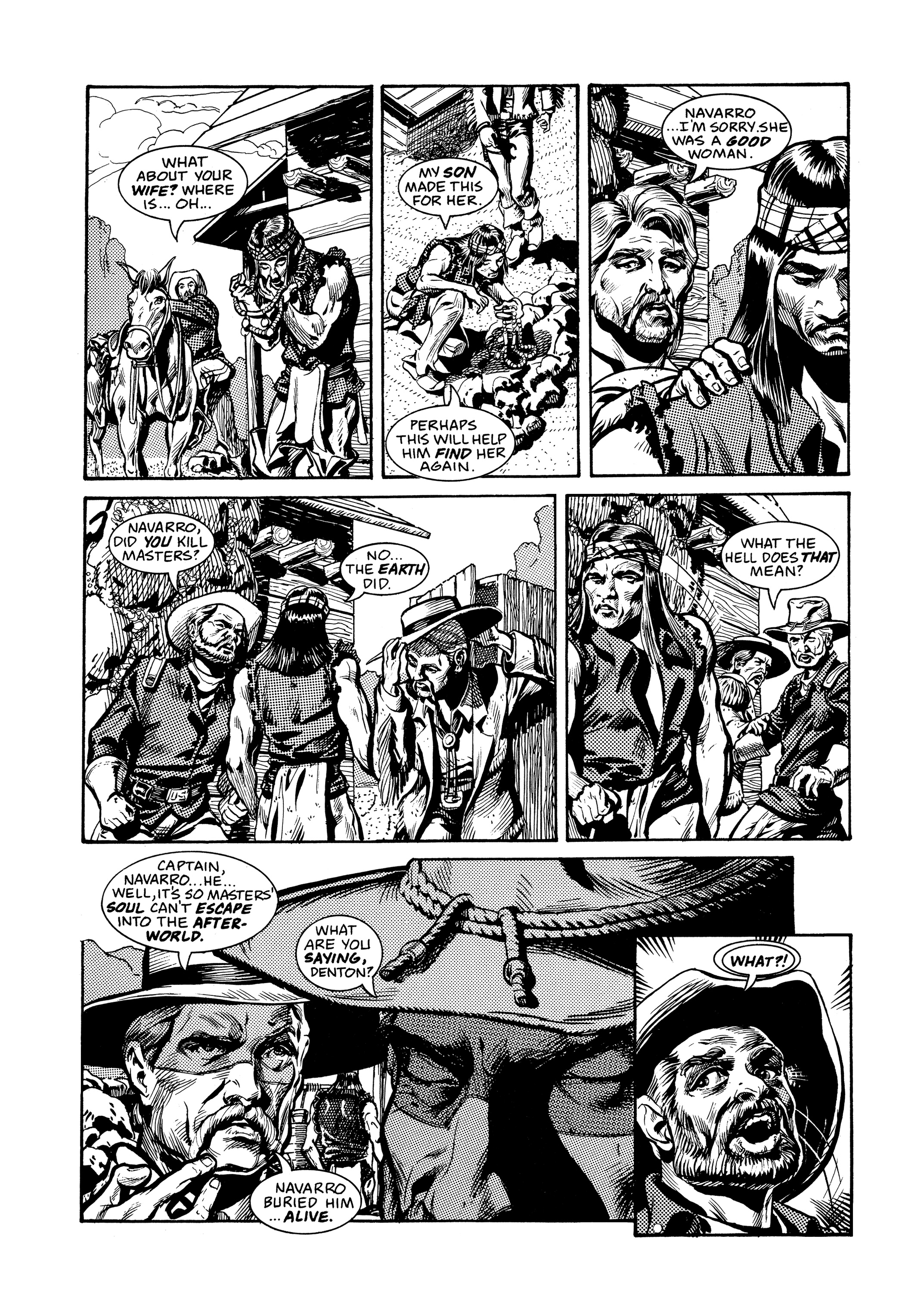 Read online Bounty and Navarro: Tales of the Old West comic -  Issue # TPB - 101