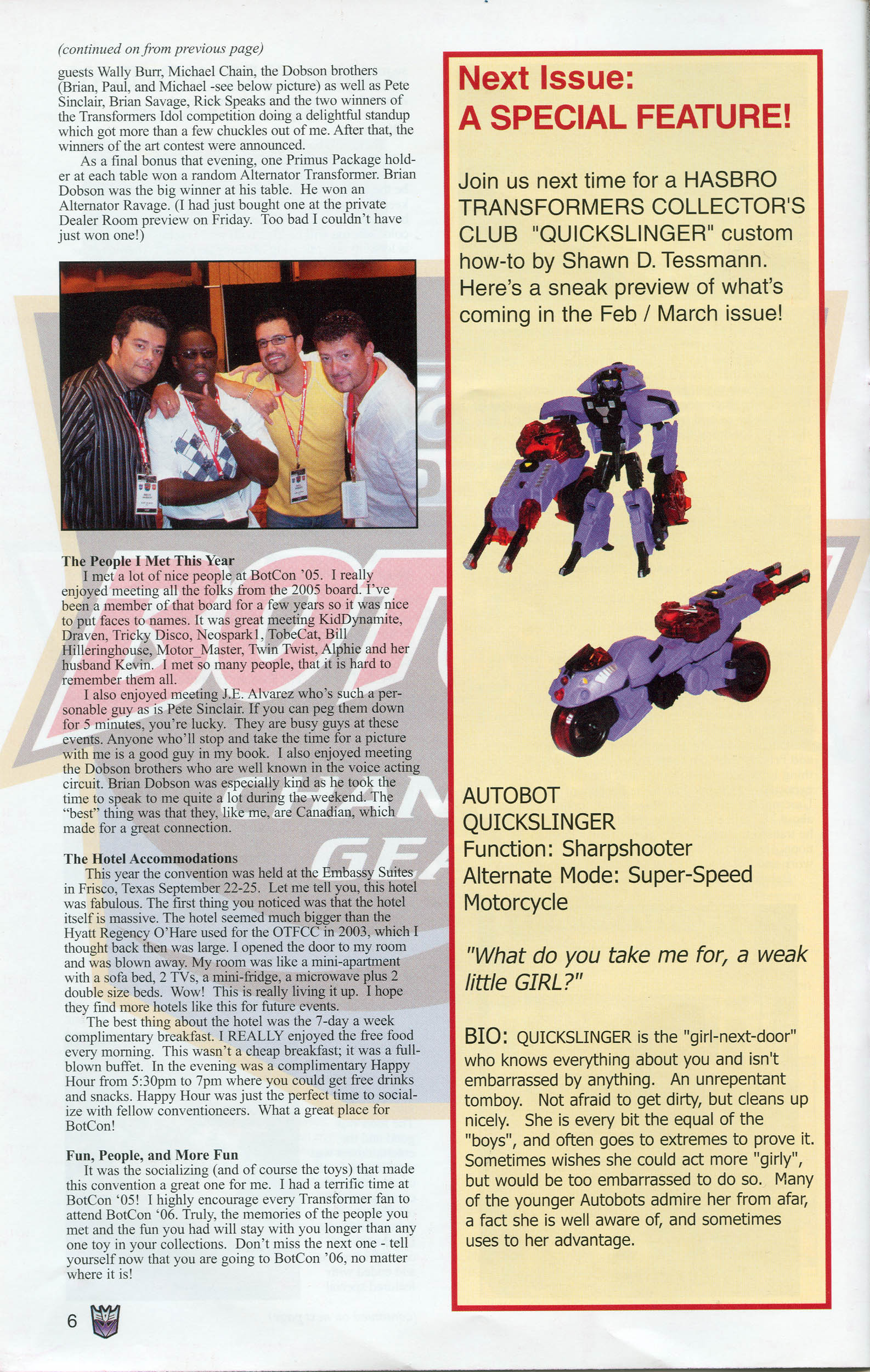 Read online Transformers: Collectors' Club comic -  Issue #6 - 6