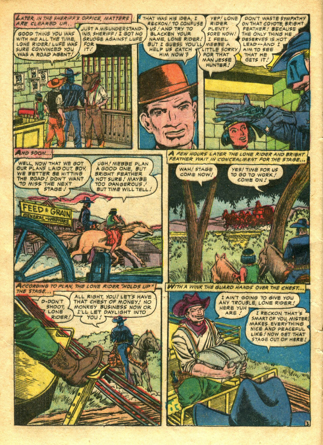 Read online Swift Arrow (1954) comic -  Issue #3 - 23