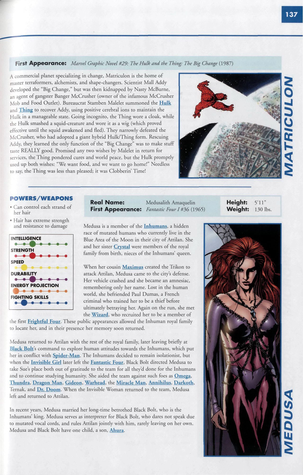 Read online Marvel Encyclopedia comic -  Issue # TPB 6 - 140