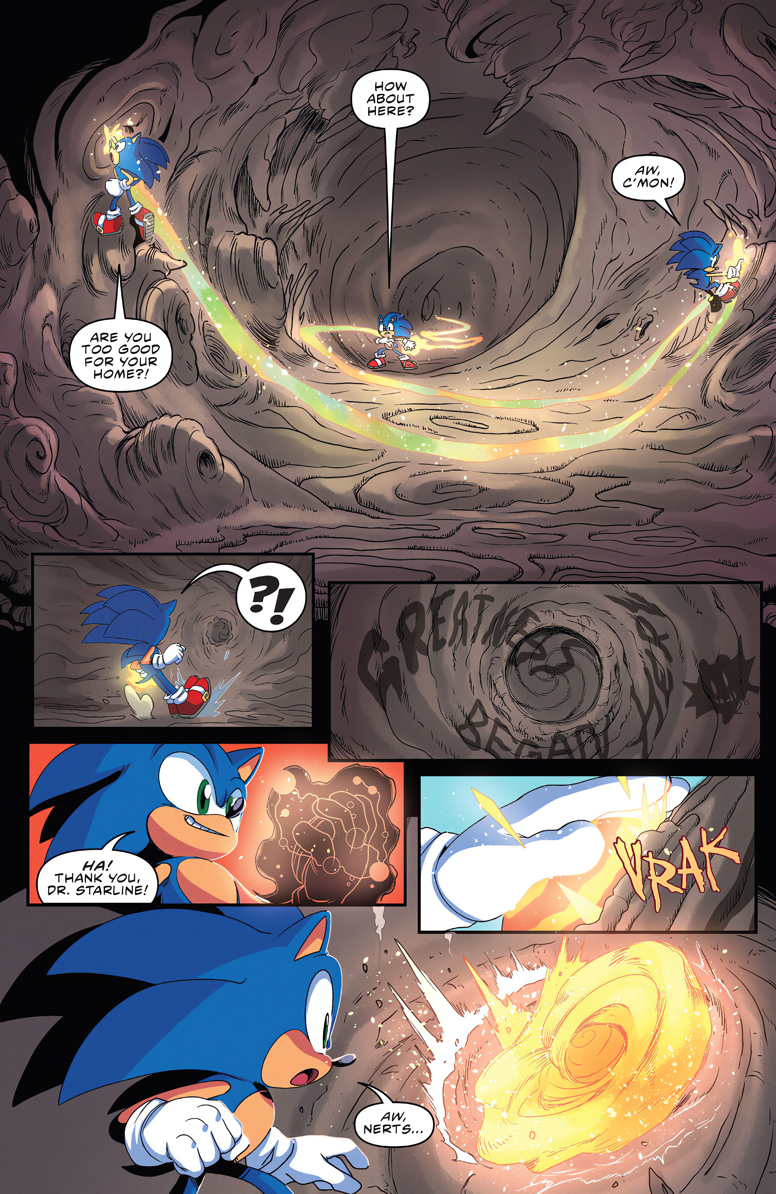 Read online Sonic the Hedgehog’s 900th Adventure comic -  Issue # Full - 42