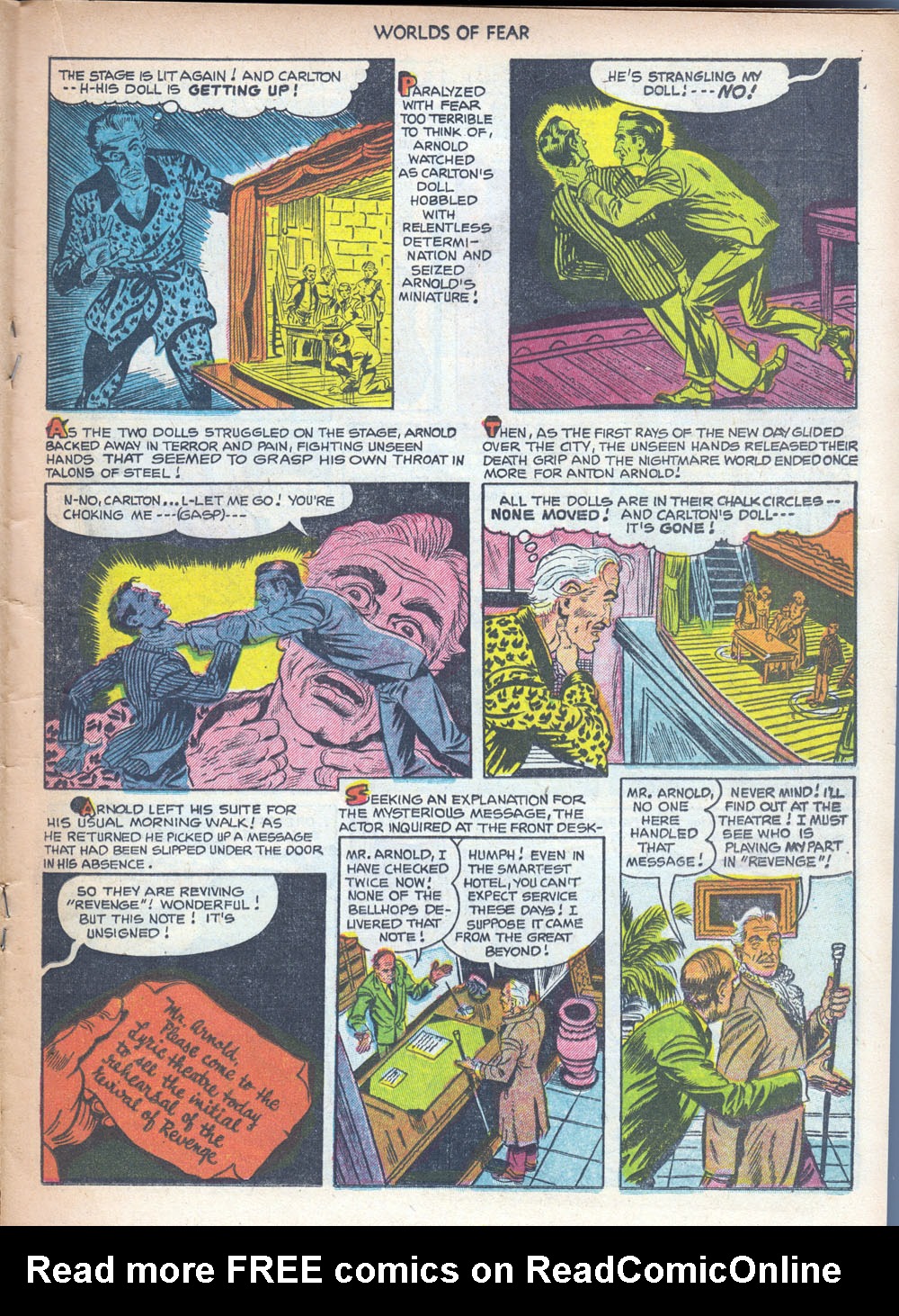 Read online Worlds of Fear comic -  Issue #6 - 19