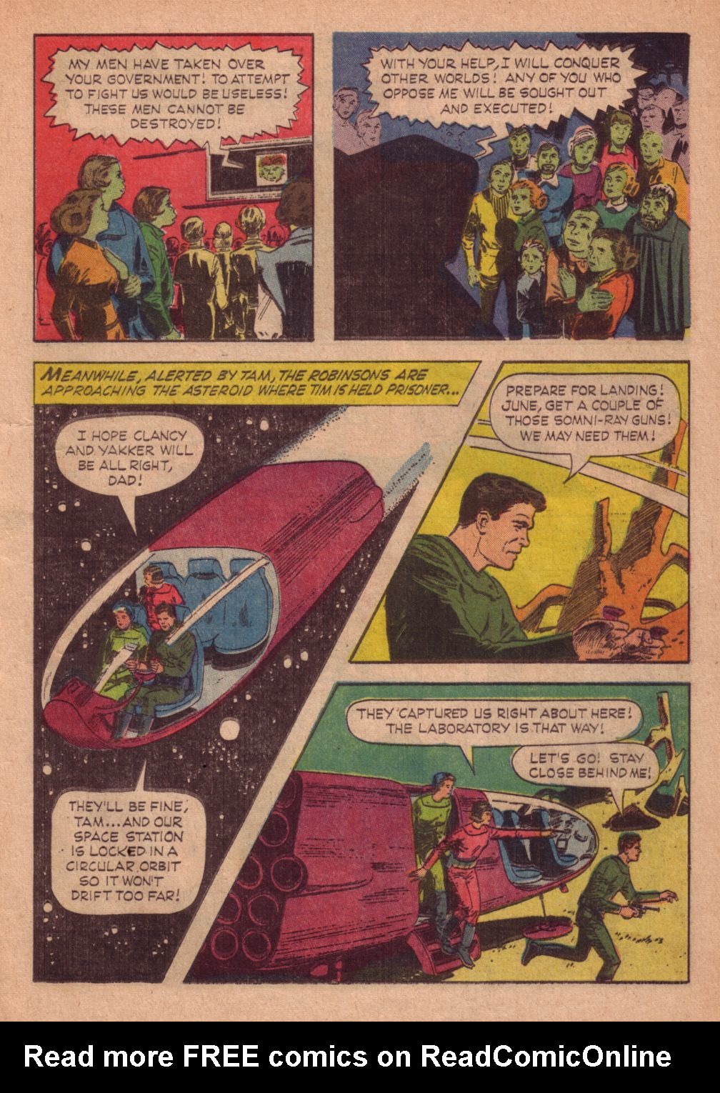 Read online Space Family Robinson comic -  Issue #6 - 17