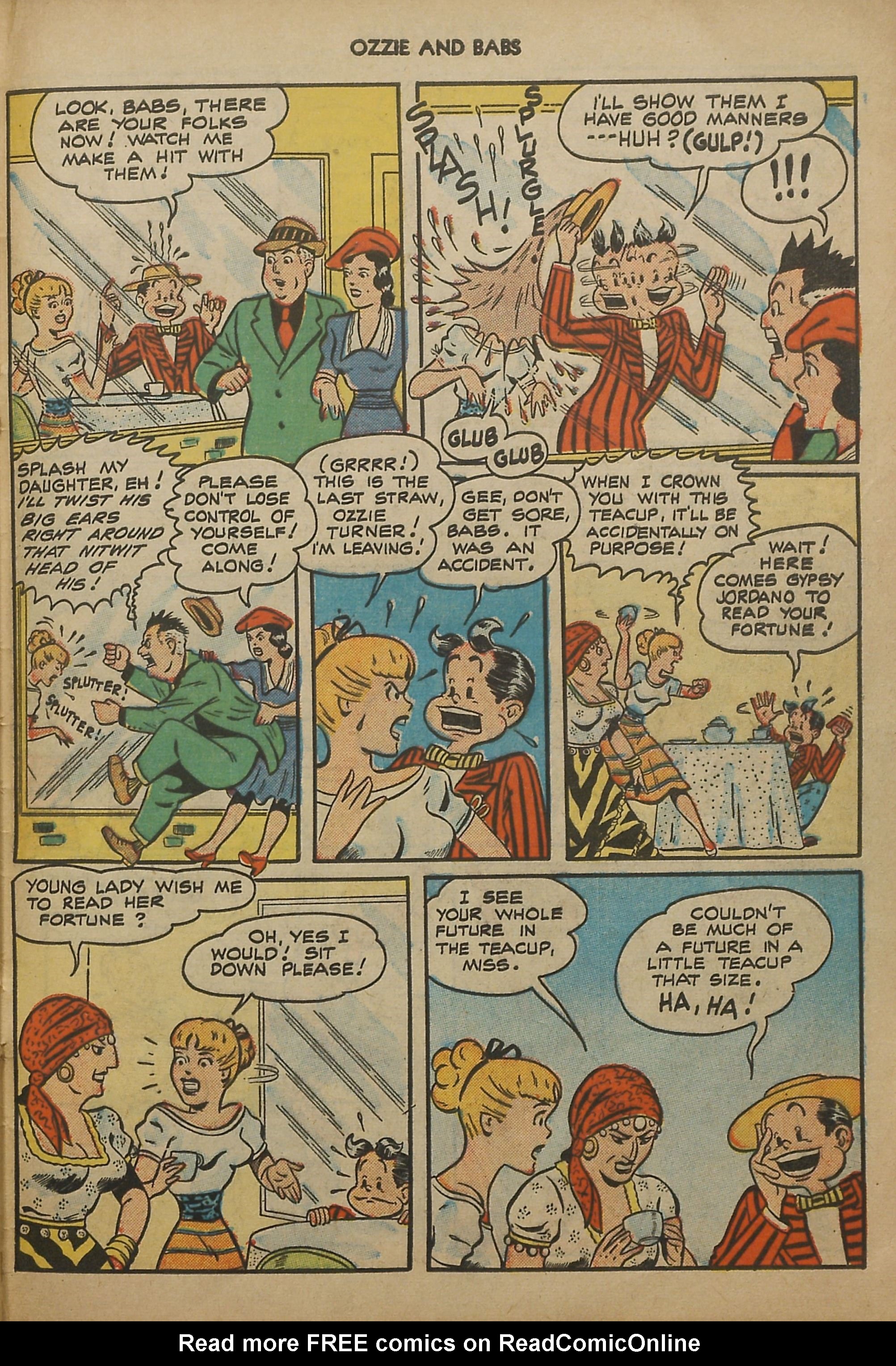 Read online Ozzie And Babs comic -  Issue #5 - 45
