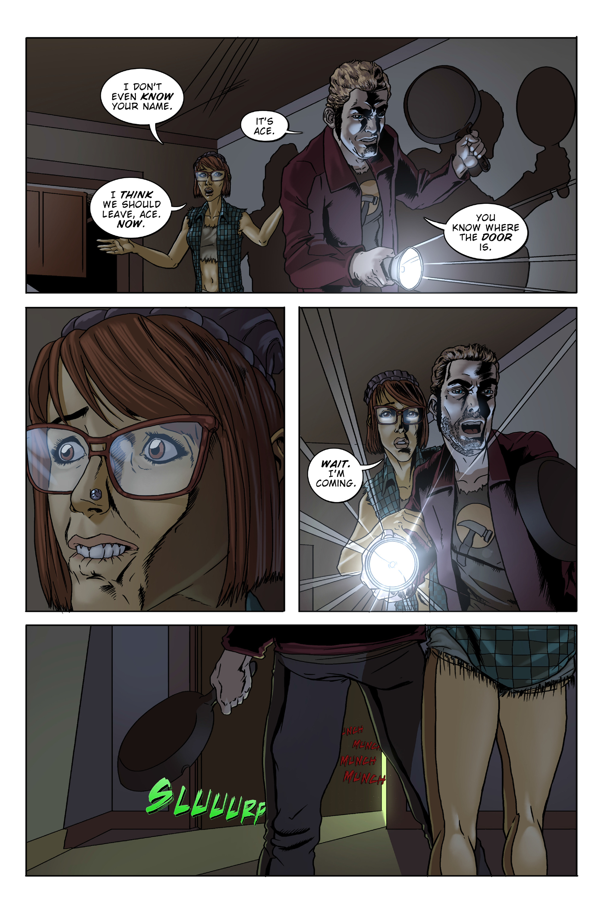 Read online Lesbian Zombies from Outer Space comic -  Issue #2 - 8