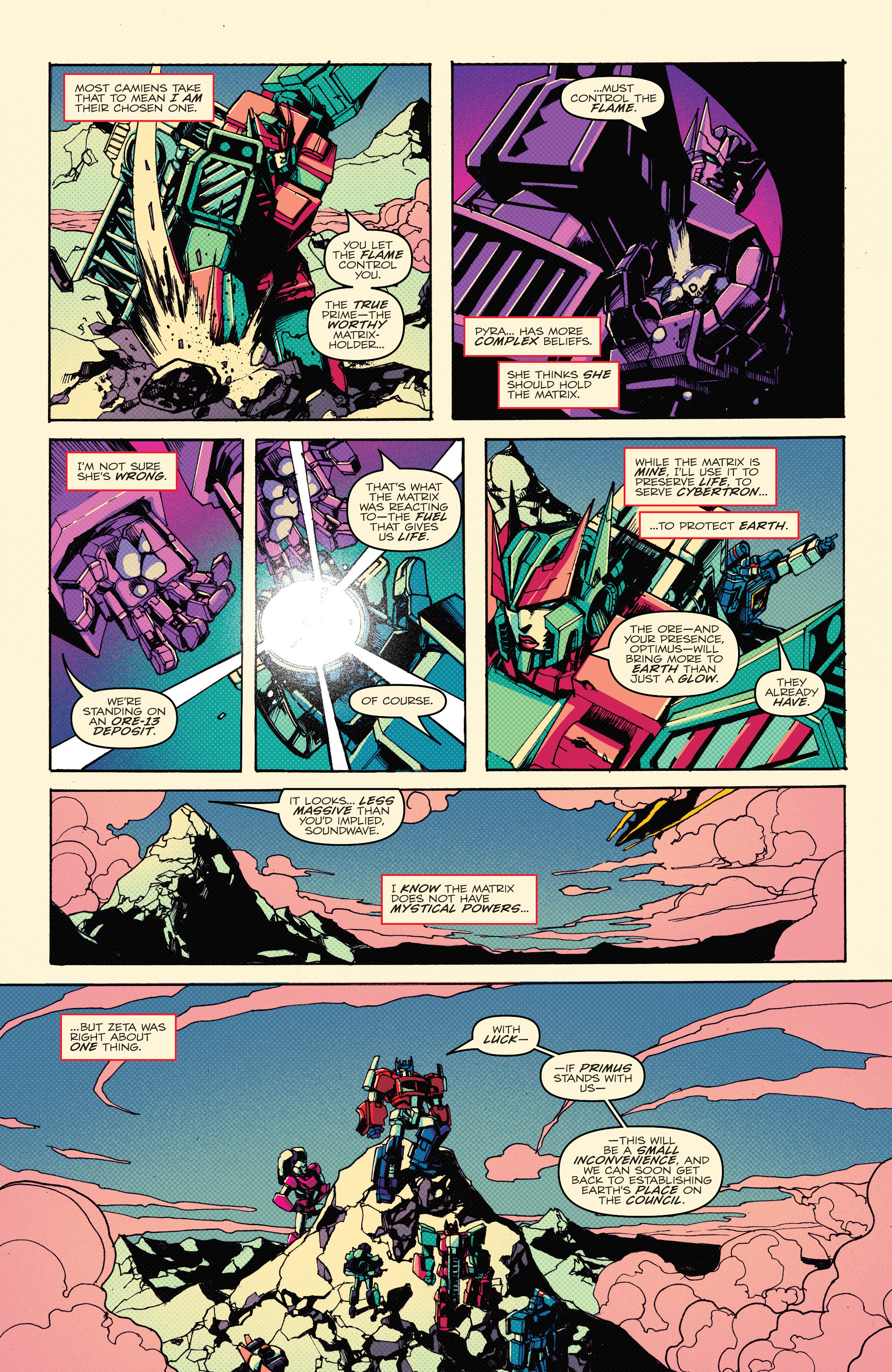 Read online Optimus Prime comic -  Issue #1 - 23