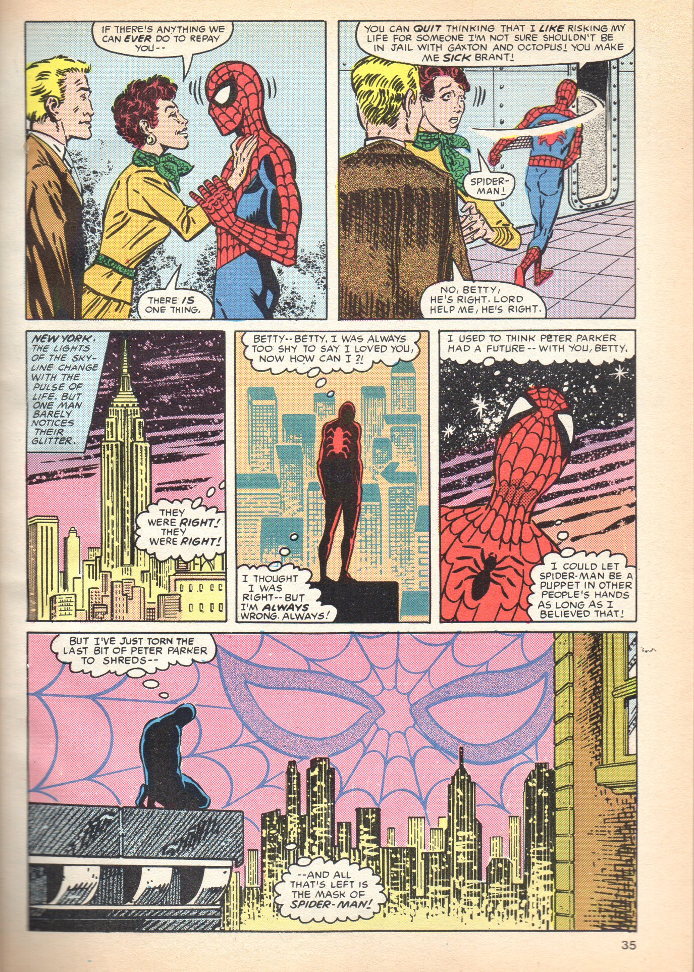 Read online Spider-Man Special comic -  Issue #1984W - 35