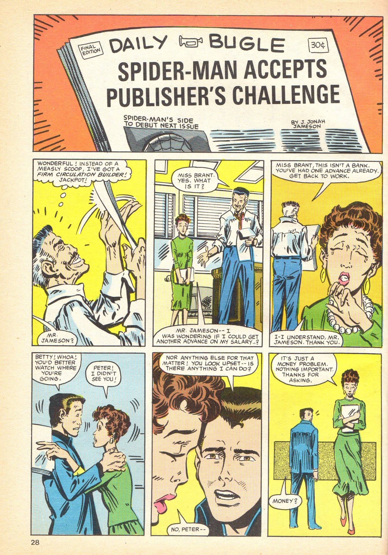 Read online Spider-Man Special comic -  Issue #1984W - 28
