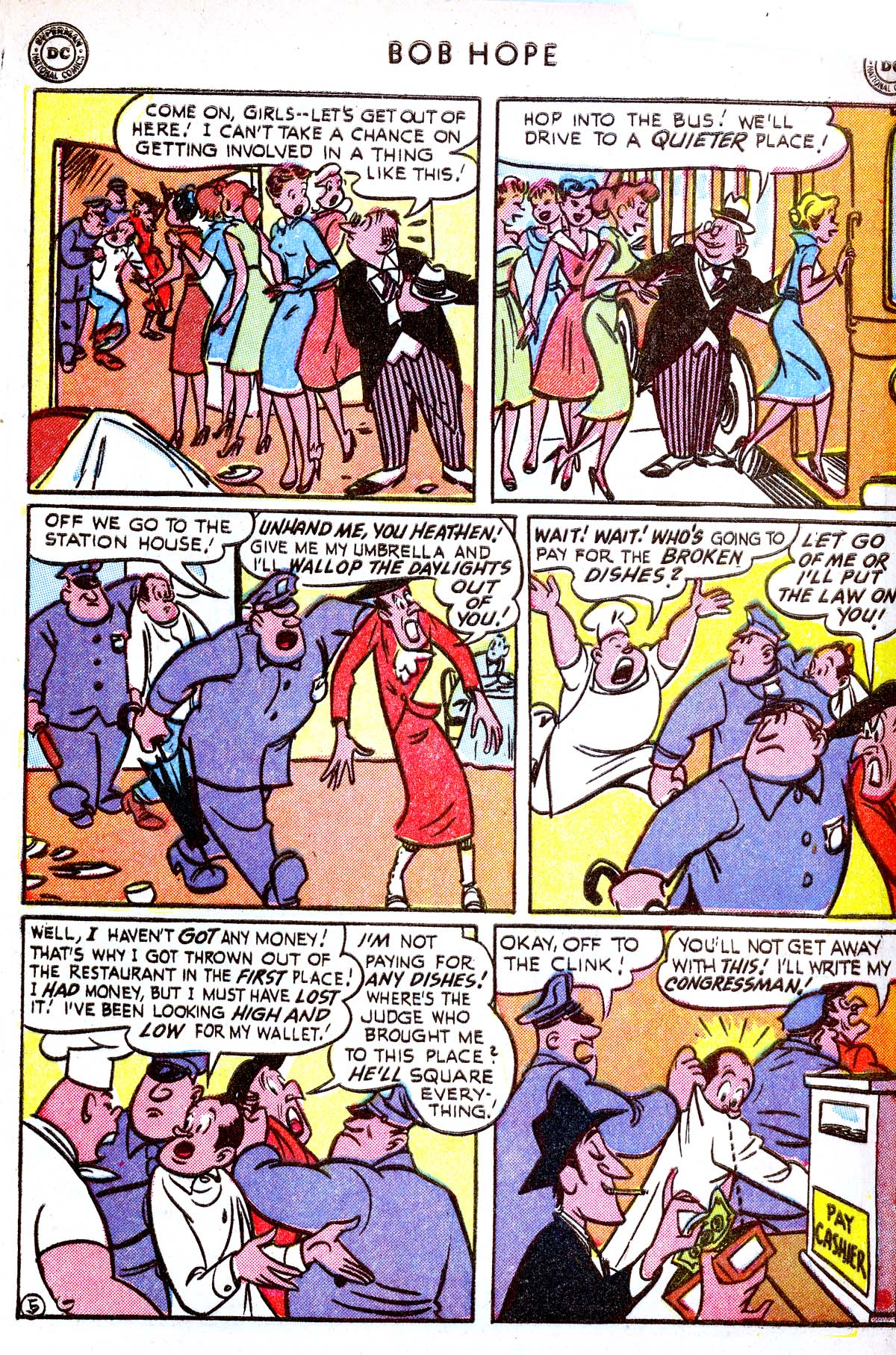 Read online The Adventures of Bob Hope comic -  Issue #29 - 32