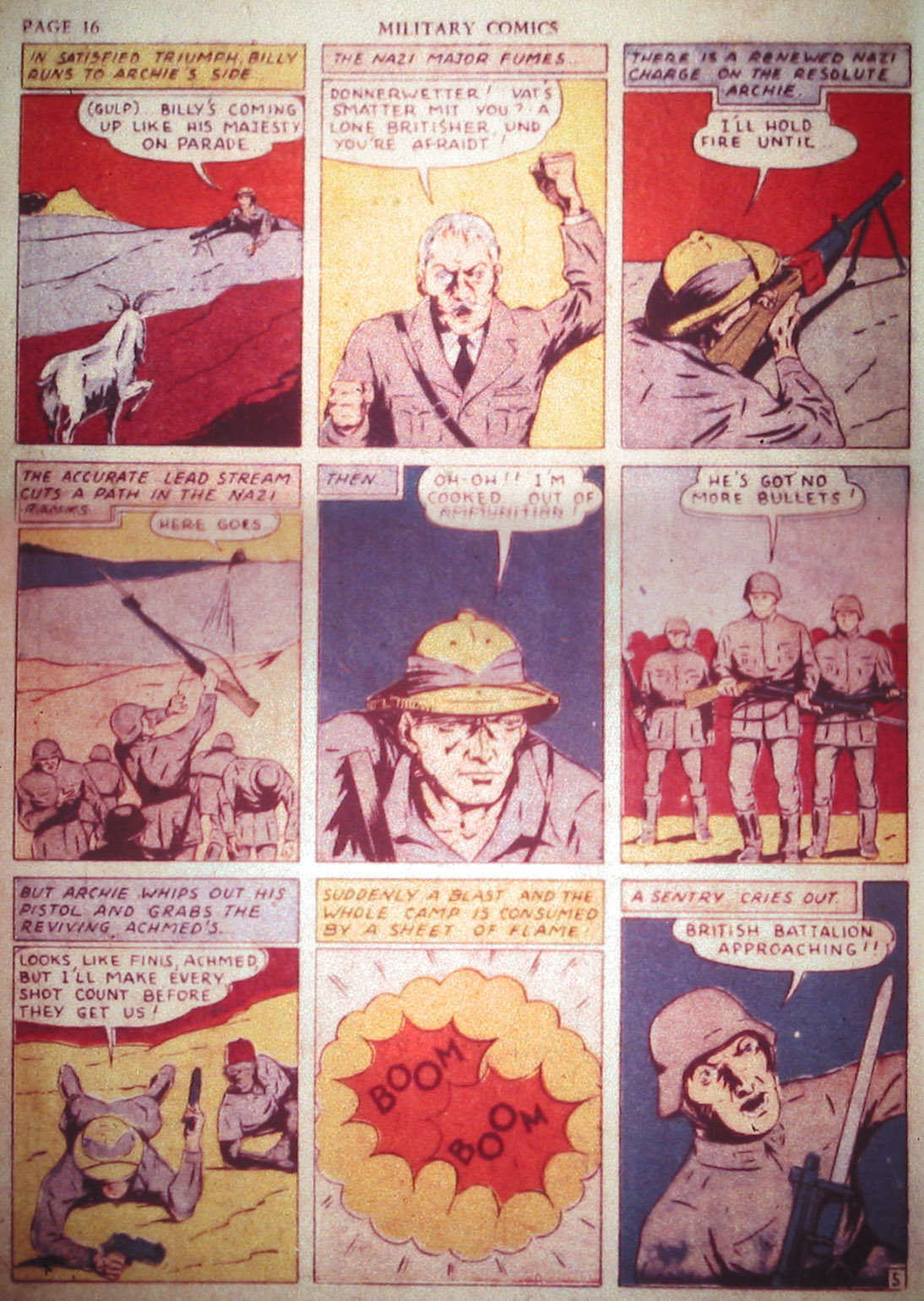 Read online Military Comics comic -  Issue #2 - 18