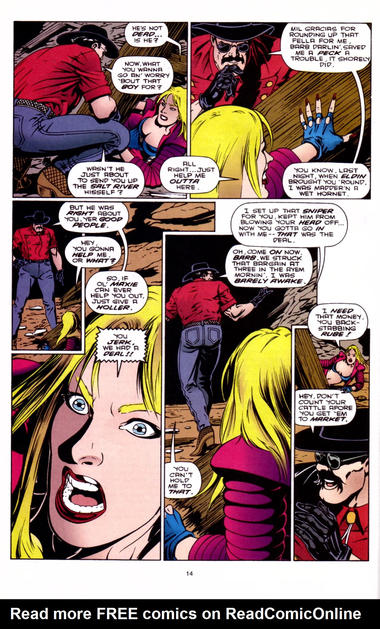 Read online Barb Wire (1994) comic -  Issue #3 - 15