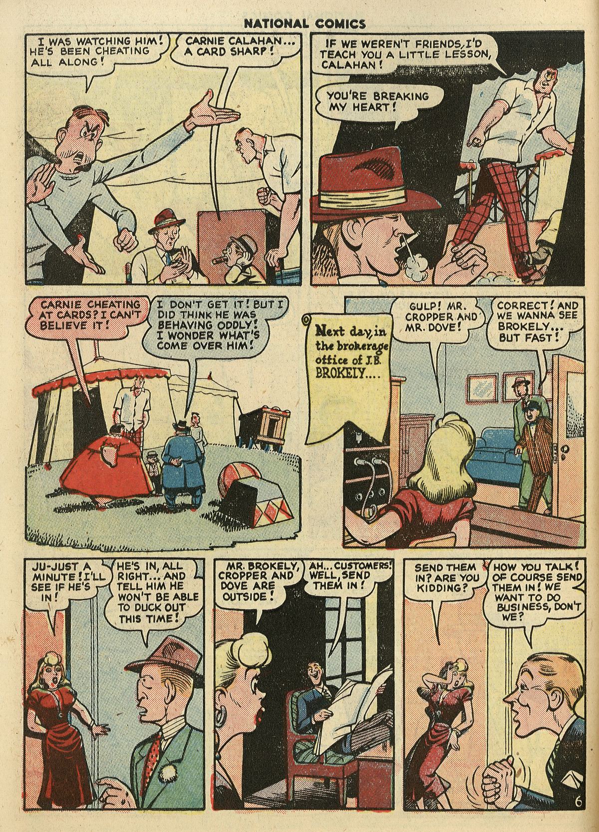 Read online National Comics comic -  Issue #70 - 8