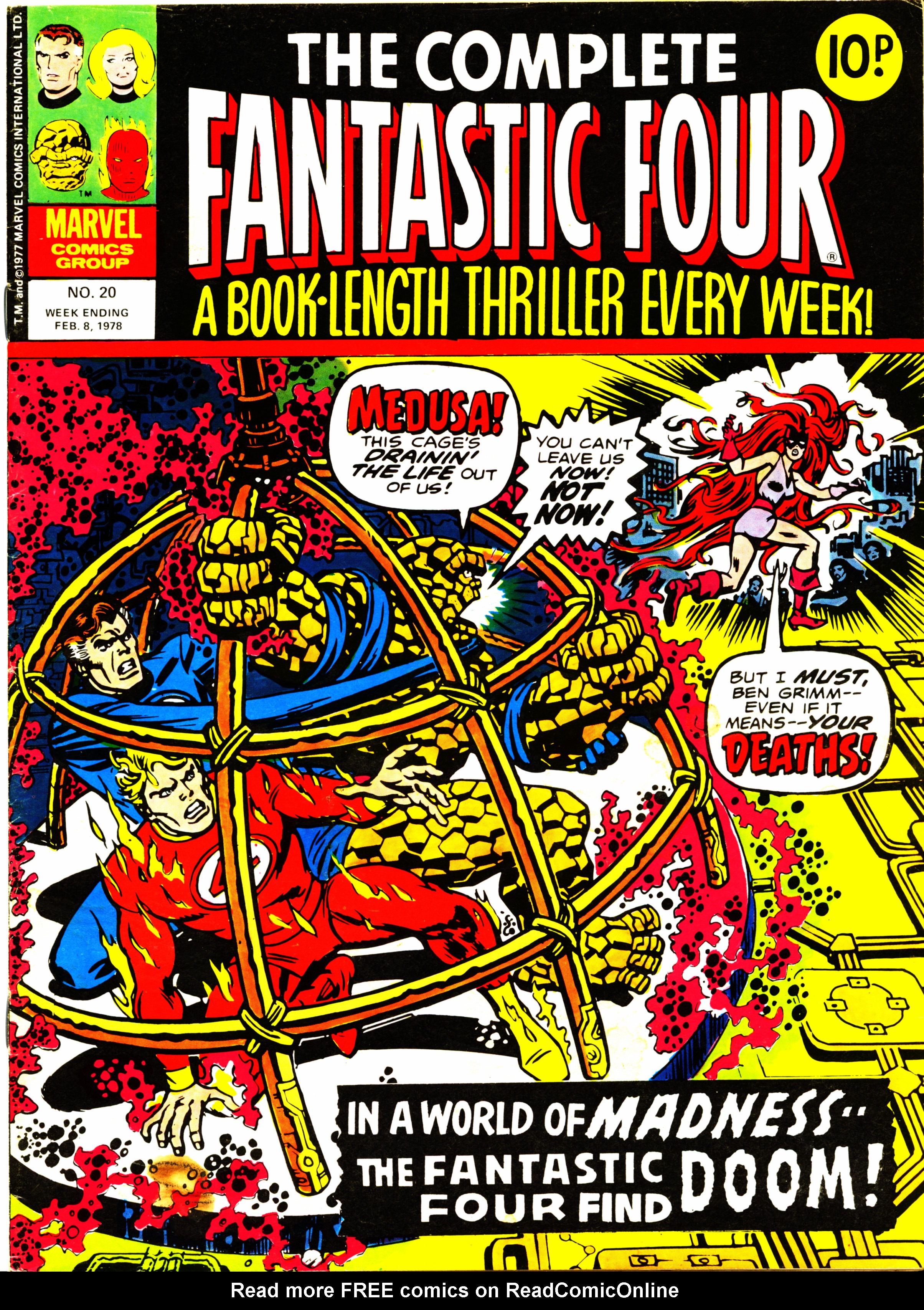 Read online Fantastic Four (1982) comic -  Issue #20 - 1
