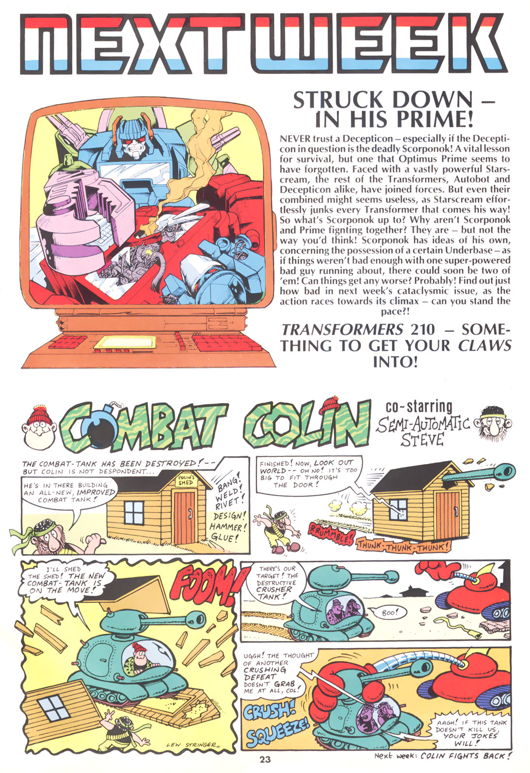Read online The Transformers (UK) comic -  Issue #209 - 15