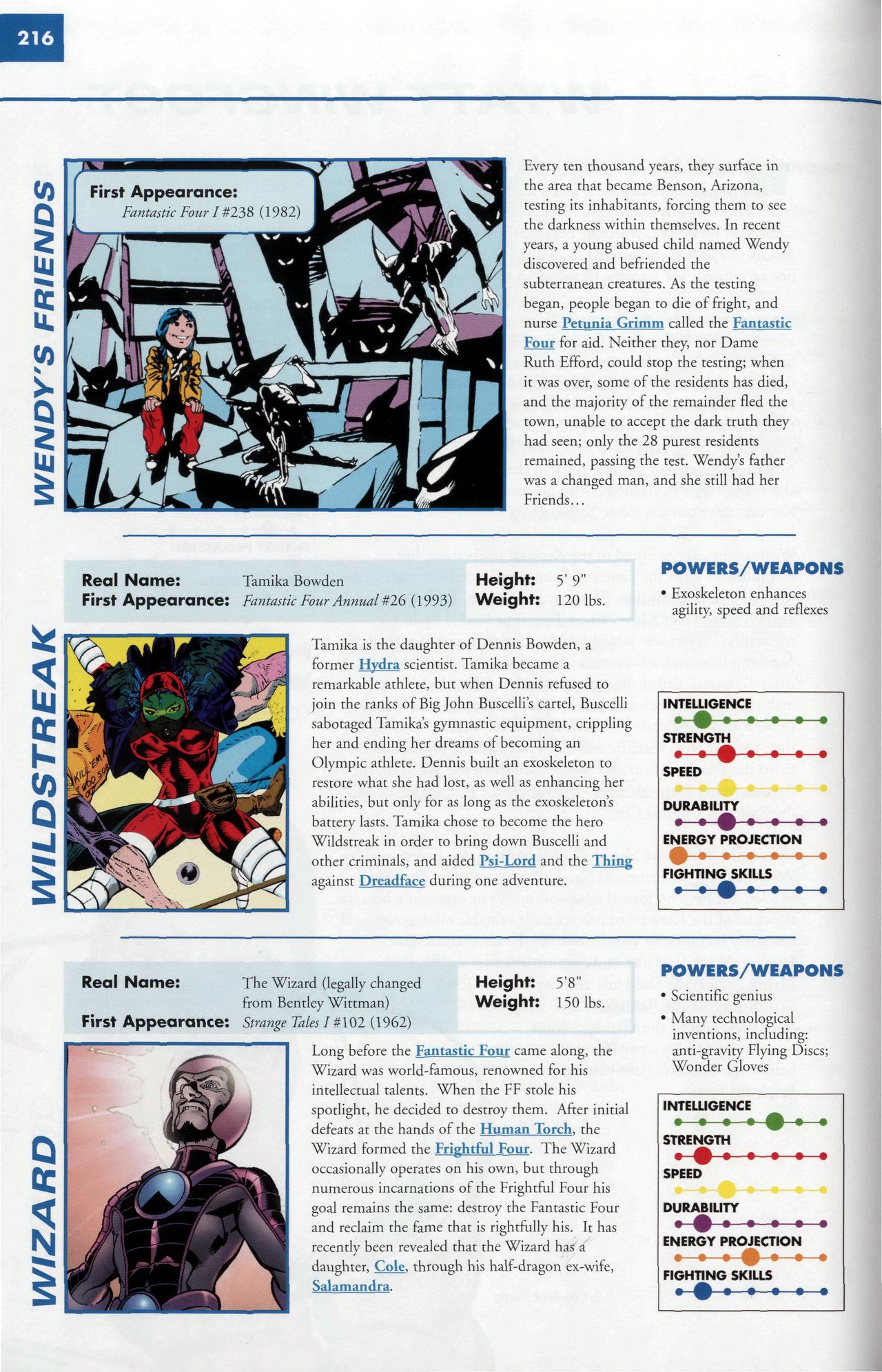 Read online Marvel Encyclopedia comic -  Issue # TPB 6 - 219