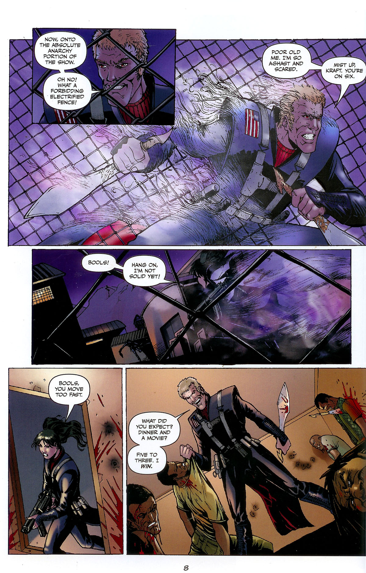 Read online CVO: Covert Vampiric Operations - African Blood comic -  Issue #2 - 10