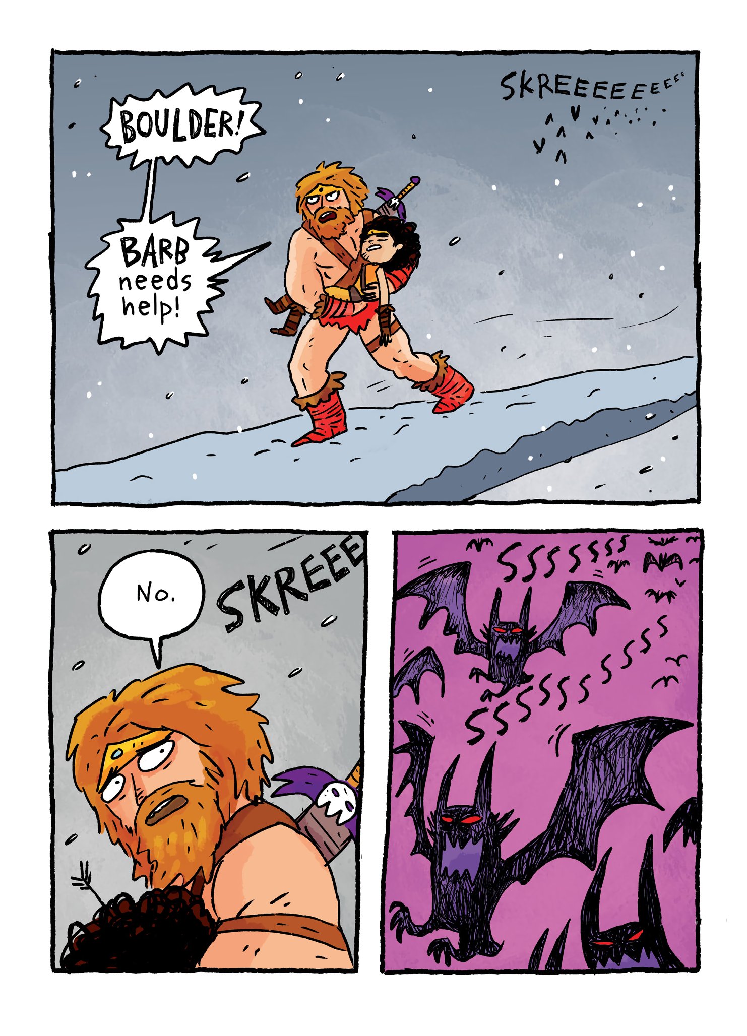 Read online Barb the Last Berzerker comic -  Issue # TPB 2 (Part 3) - 18
