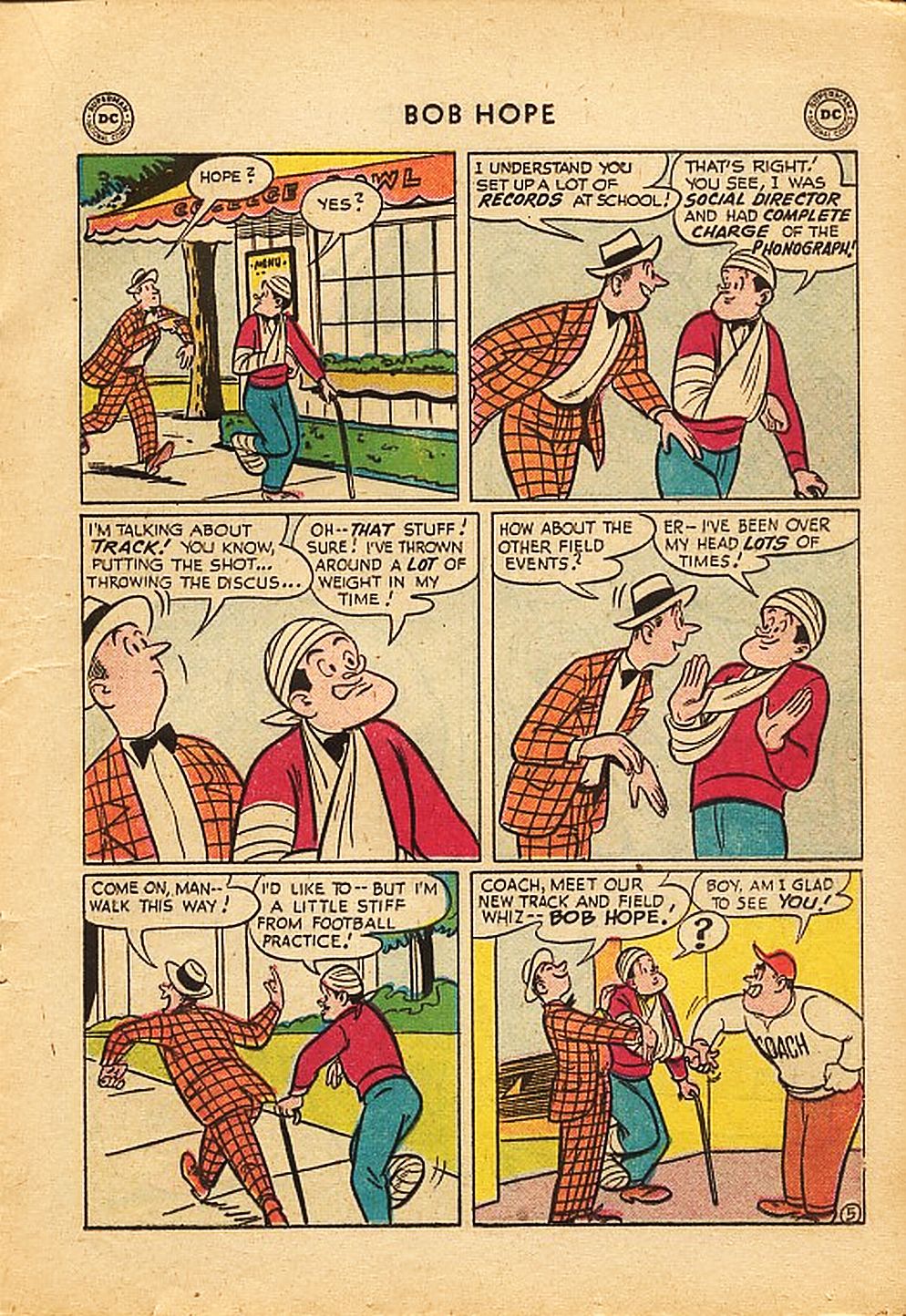 Read online The Adventures of Bob Hope comic -  Issue #42 - 17