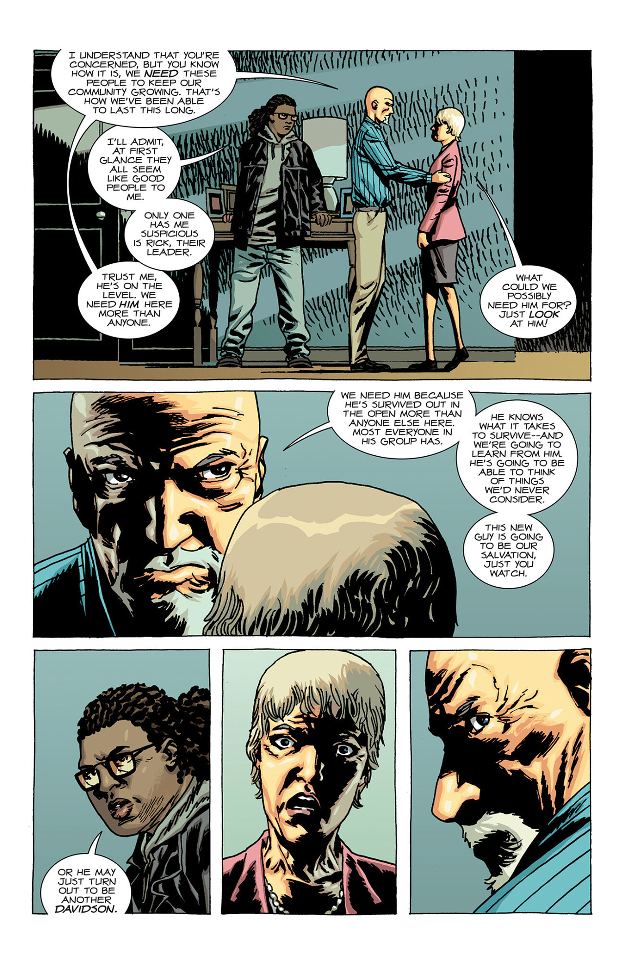 Read online The Walking Dead Deluxe comic -  Issue #70 - 23