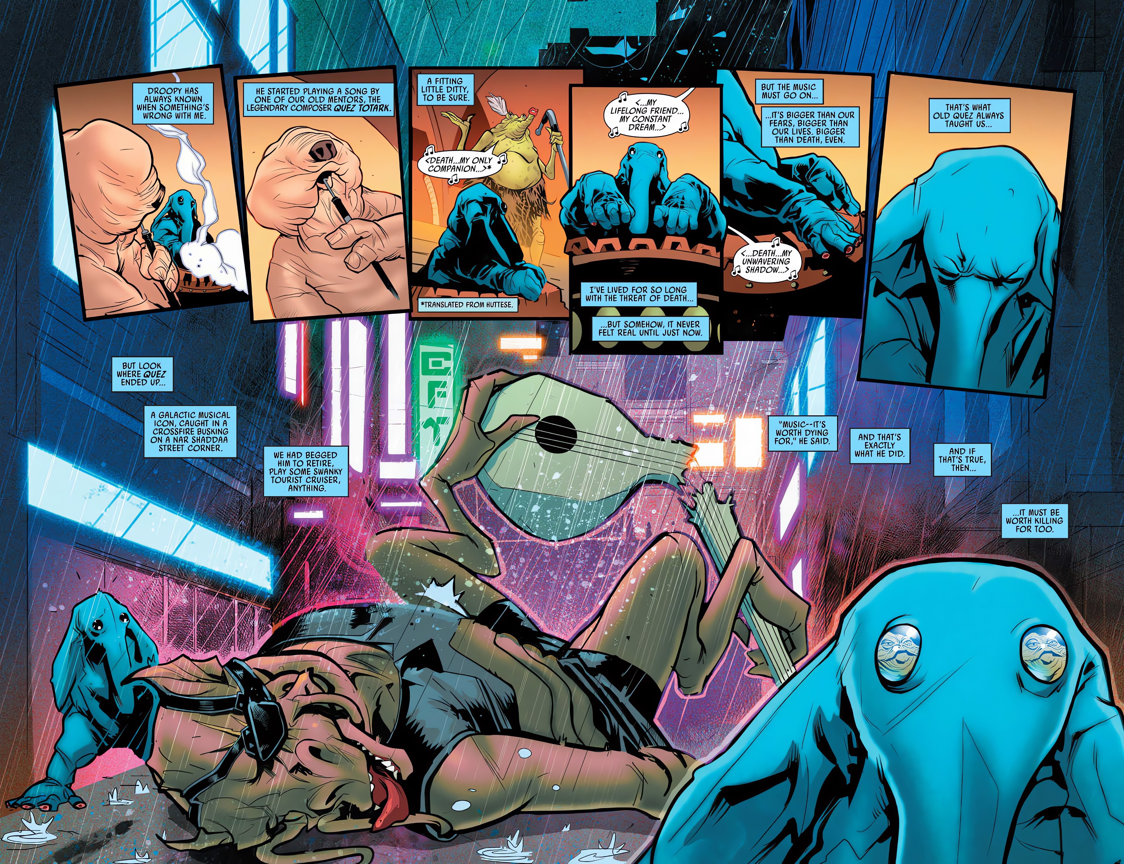 Read online Star Wars: Return of the Jedi – Max Rebo comic -  Issue # Full - 4