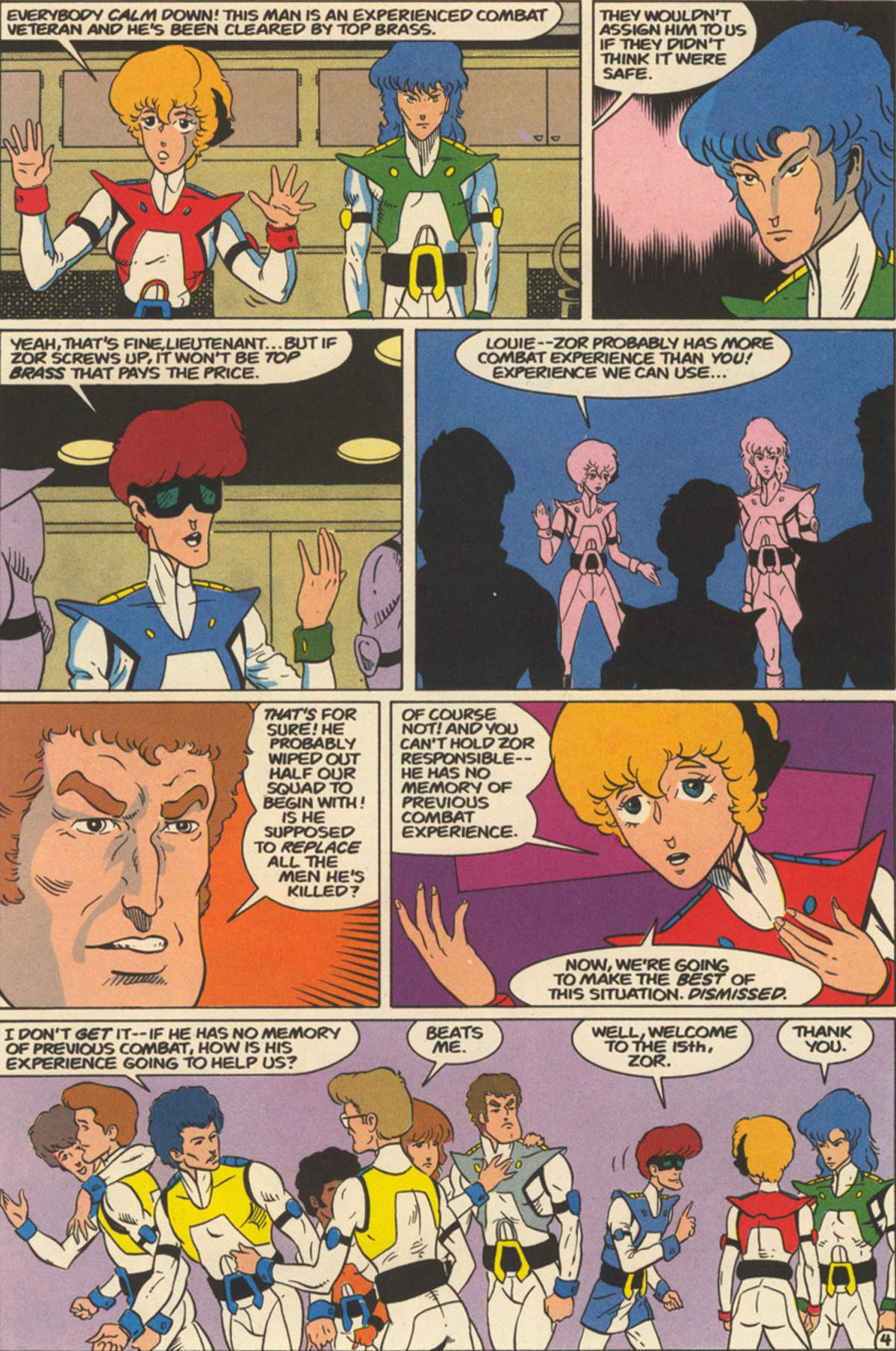Read online Robotech Masters comic -  Issue #12 - 6